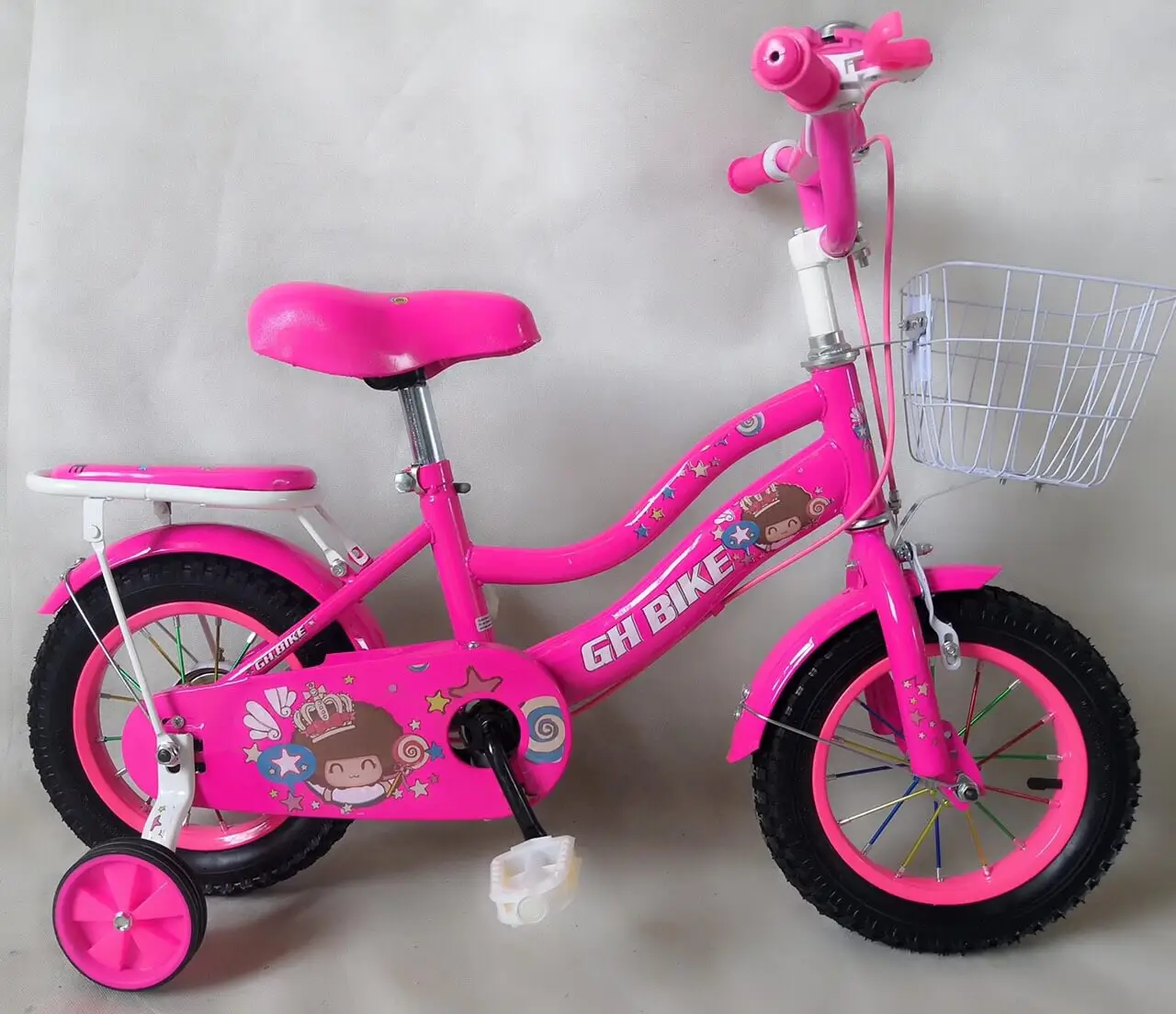 Xe Đạp Trẻ Em 12 Inch GH Bike 2 Ống [GIÁ RẺ]  – Màu Xanh Dương