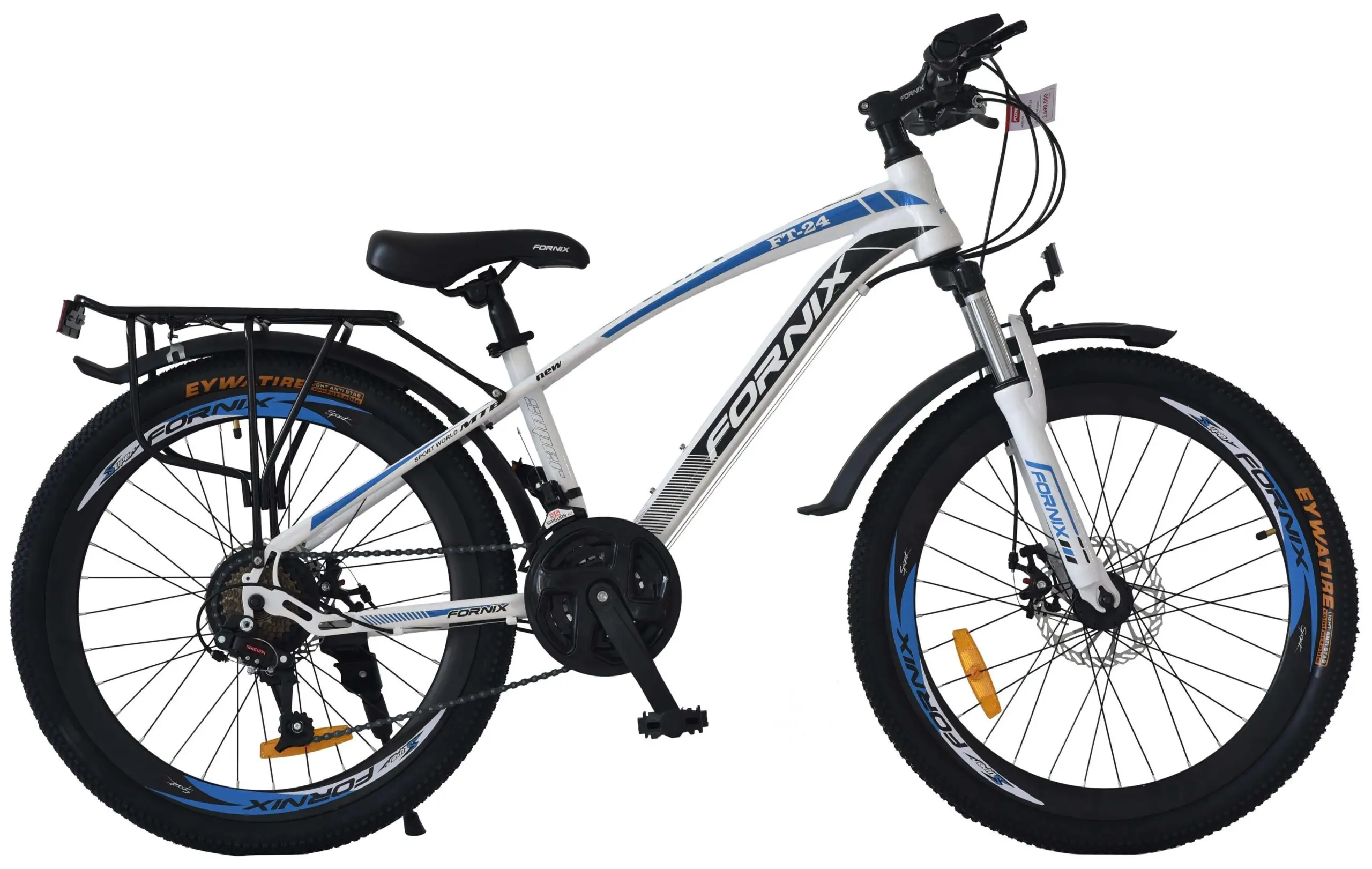 XE ĐẠP THỂ THAO FORNIX FT24 - MÀU TRẮNG XANH