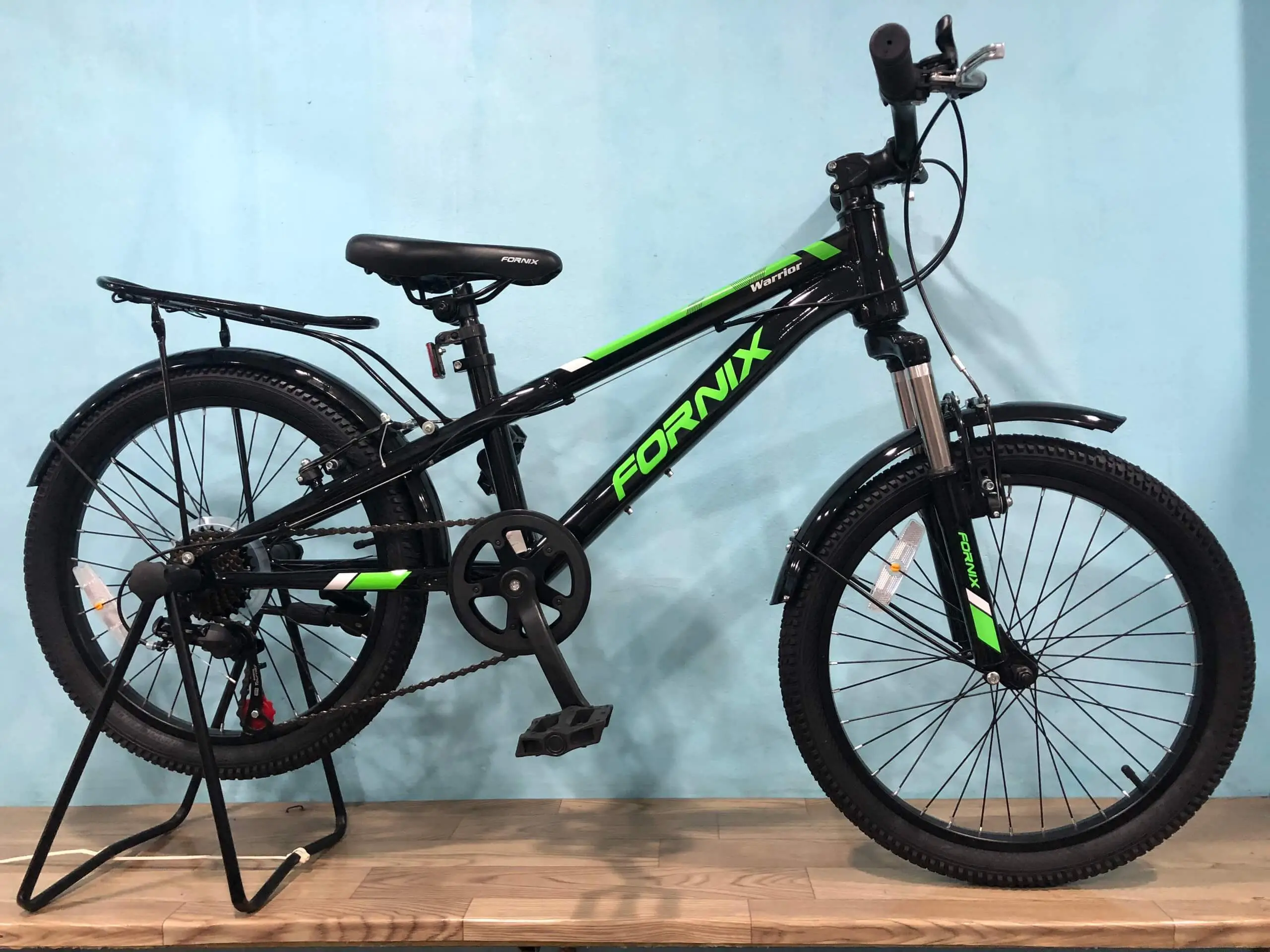XE ĐẠP TRẺ EM FORNIX WARRIOR - ĐEN LÁ