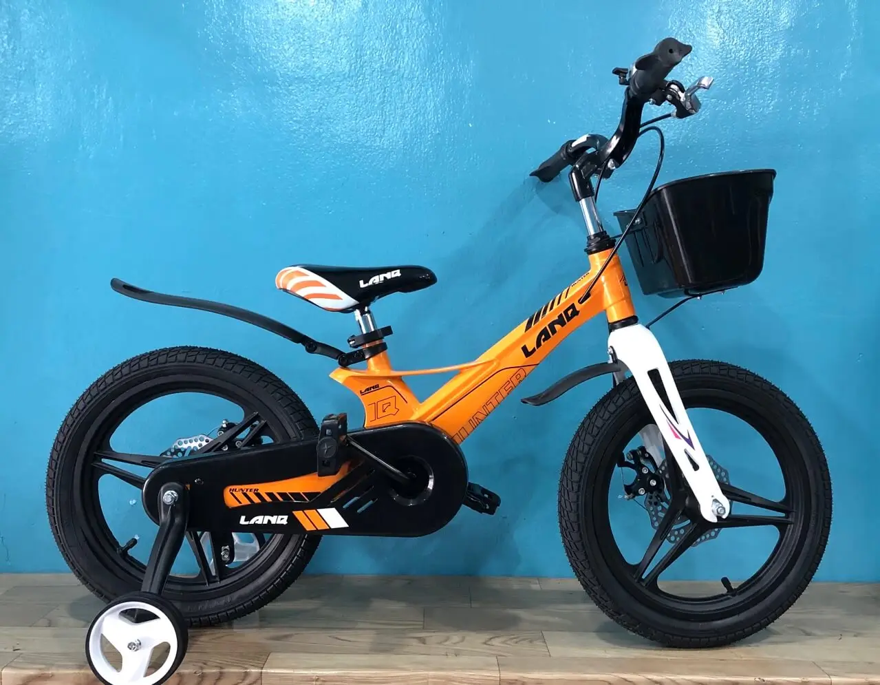 Xe Đạp Trẻ Em 16 Inch LANQ HUNTER Bánh Mâm - Màu Hồng 4 Xe Đạp Trẻ Em 16 Inch LANQ HUNTER Bánh Mâm - Màu Hồng
