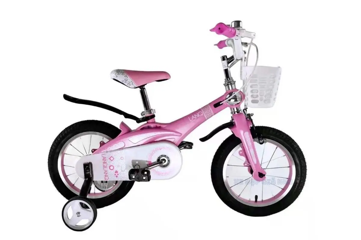 Xe Đạp Trẻ Em 18 Inch Lanq46 Bánh Căm Khung Nhôm