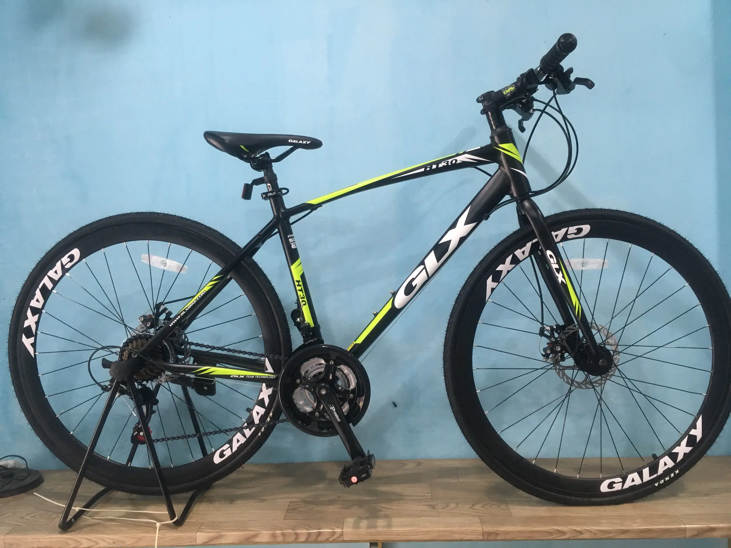 Xe Đạp Thể Thao GALAXY HT30 2019 - Màu Đen Xanh Lá