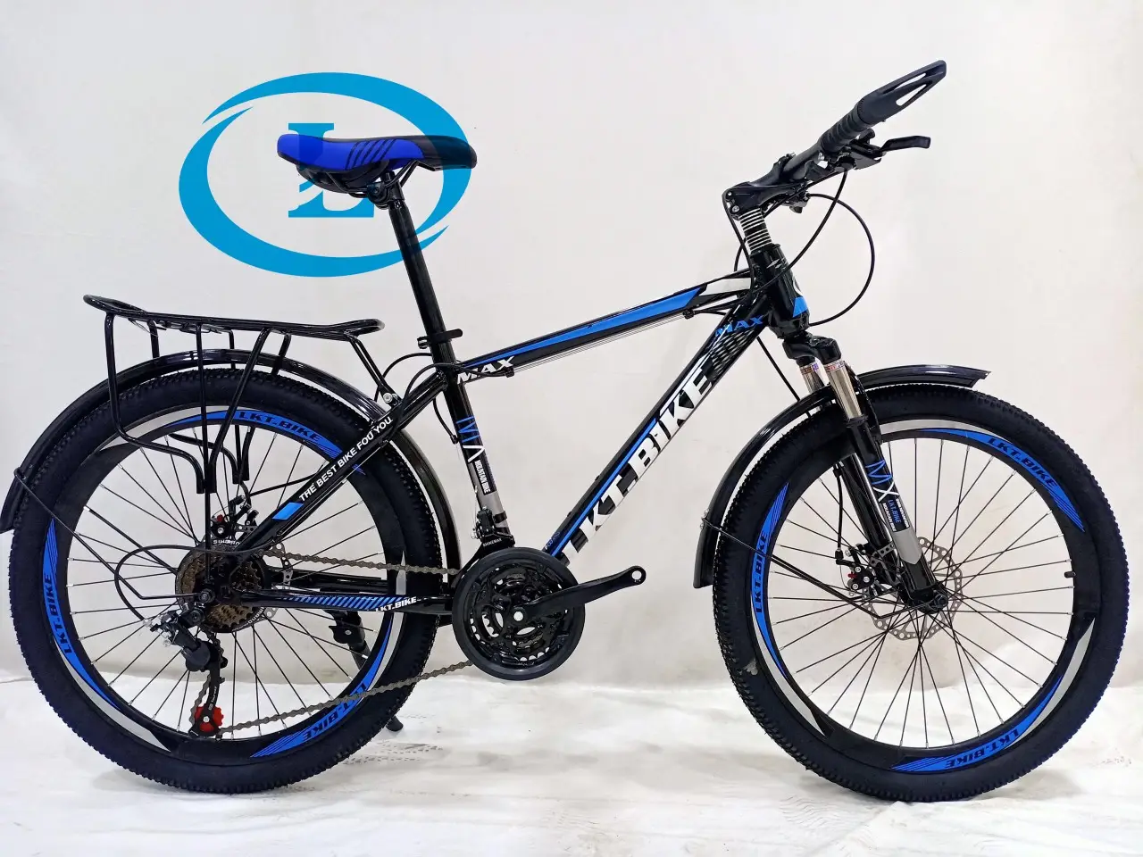Xe Đạp Thể Thao 24Inch LKT Bike Đề Đĩa - Xanh Dương
