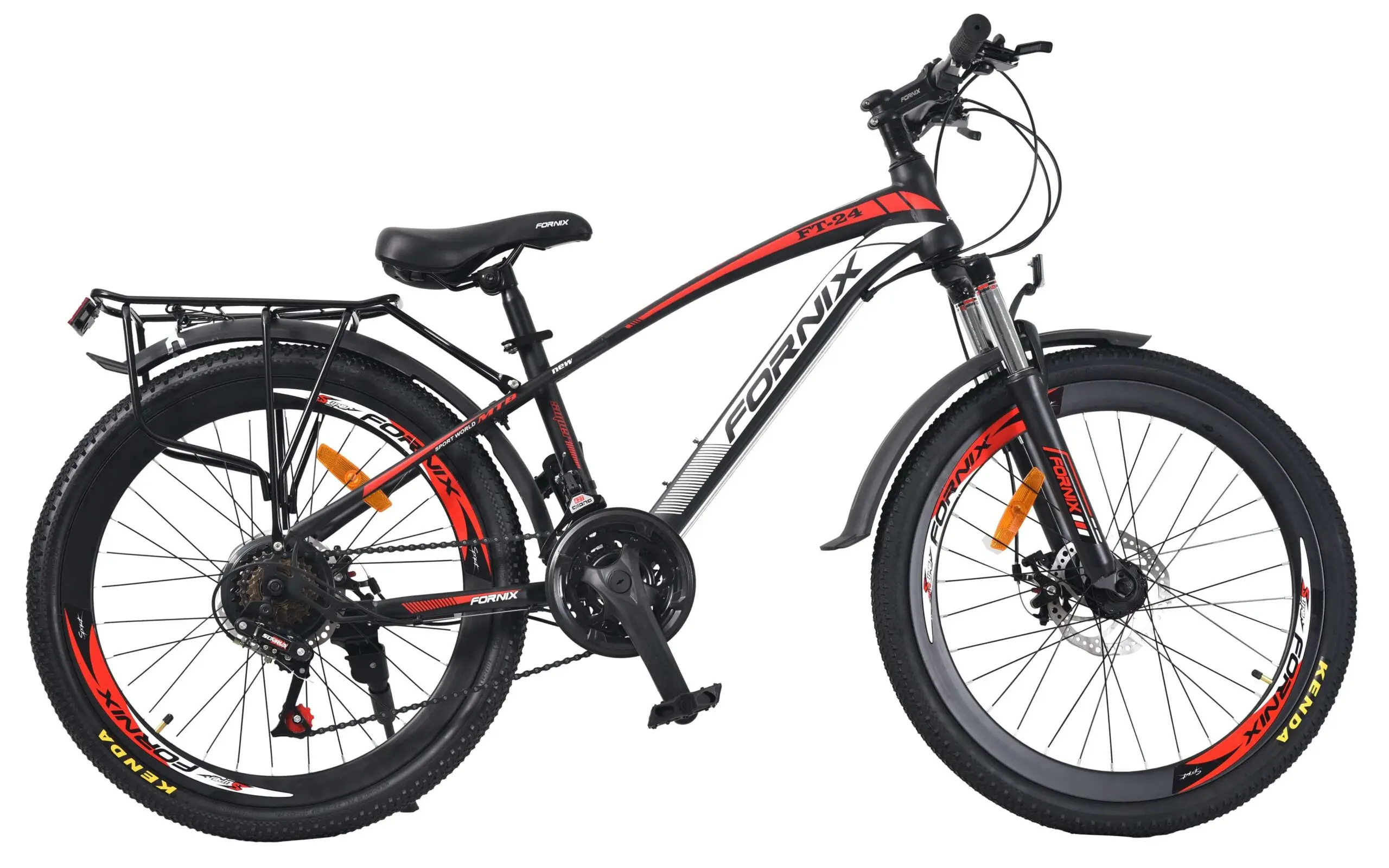 XE ĐẠP THỂ THAO FORNIX FT24 - MÀU TRẮNG XANH