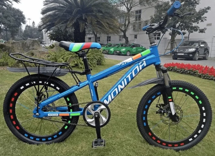 XE ĐẠP TRẺ EM 20 INCH MONITER - XANH
