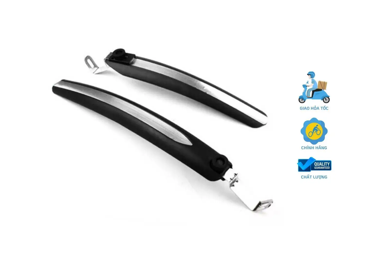 Chắn Bùn Dài Gọng Sắt Bắt Lỗ Khung 1 Chắn Bùn Dài Gọng Sắt Bắt Lỗ Khung không chỉ bảo vệ người đi xe mà còn bảo vệ các bộ phận của xe đạp như khung xe, bộ truyền động và phanh