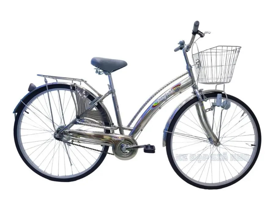 Xe Đạp Phổ Thông 24 Inch Inox Song Thai @600/ST 1 Xe Đạp Phổ Thông 24 Inch Inox Song Thai @600/ST