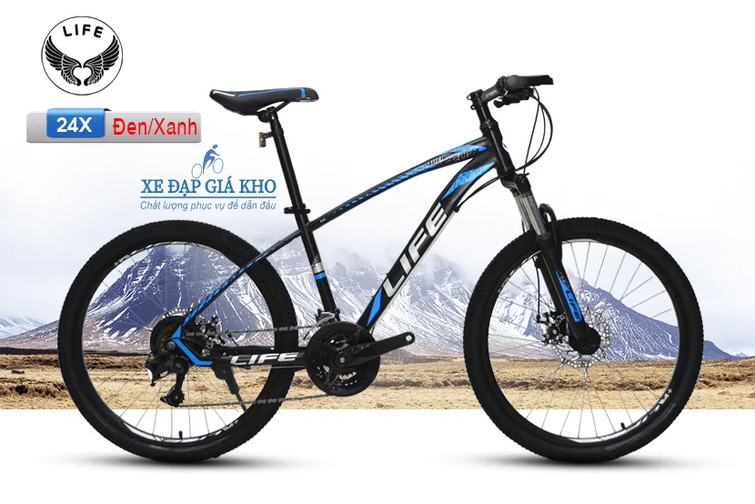Xe Đạp Thể Thao 26 Inch LIFE 26X - Xanh 1 Xe Đạp Thể Thao 26 Inch LIFE 26X - Xanh