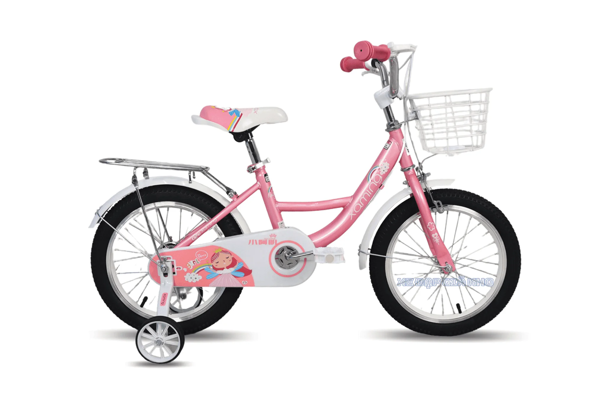 Xe Đạp Trẻ Em Xaming Size 18 Inch Cho Bé Gái