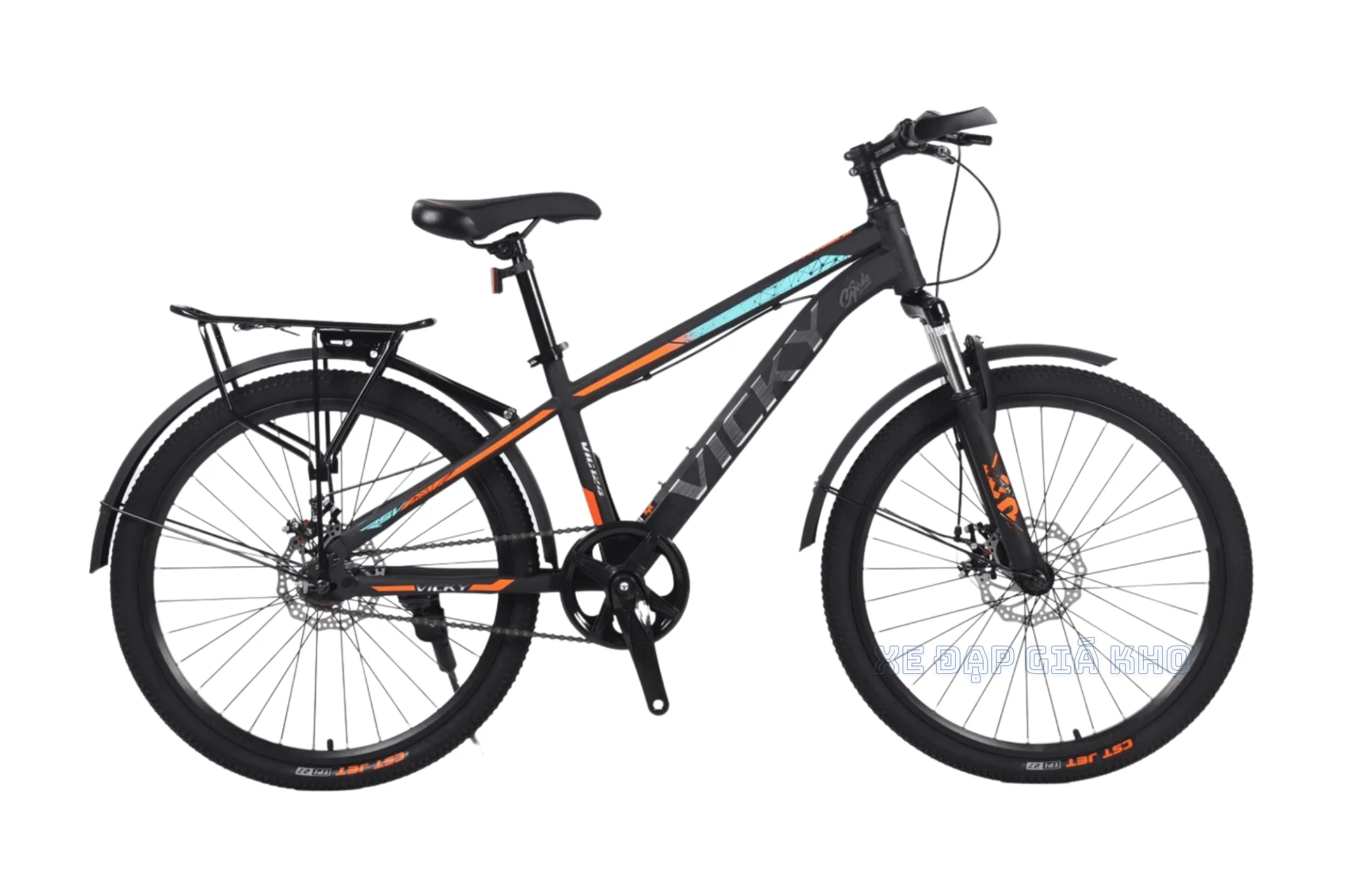 Xe Đạp Địa Hình Không Đề Vicky Vic124 24 Inch