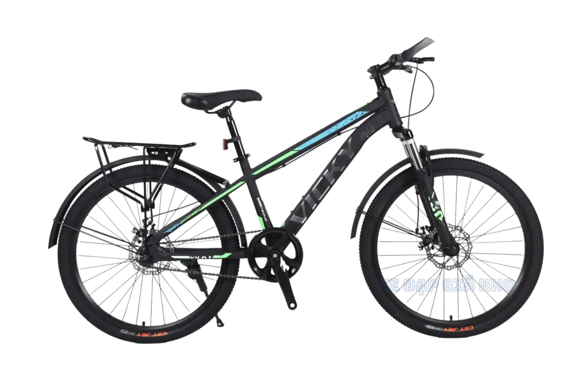 Xe Đạp Địa Hình Không Đề Vicky Vic124 24 Inch
