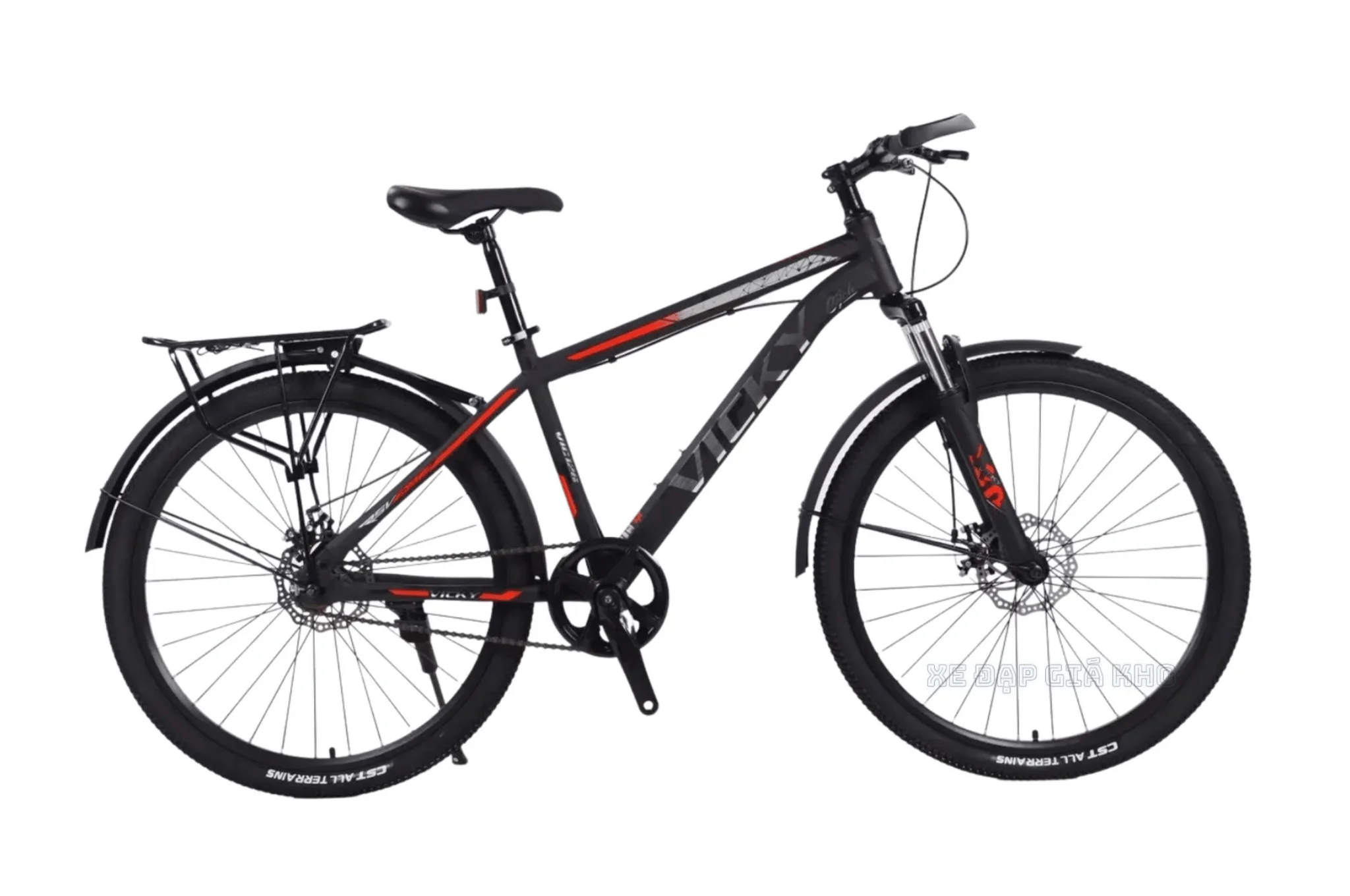 Xe Đạp Địa Hình Vicky Vic126 Không Đề - Bánh 26 Inch