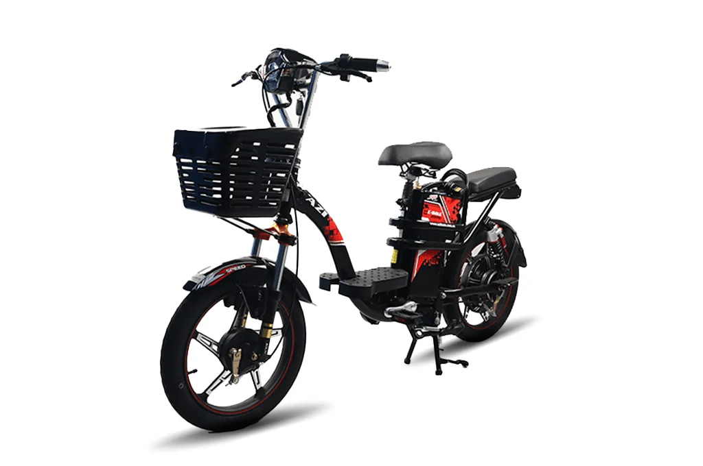 Xe Đạp Điện Azi 03 18 Inch - 2 Phuộc Nhún Dầu