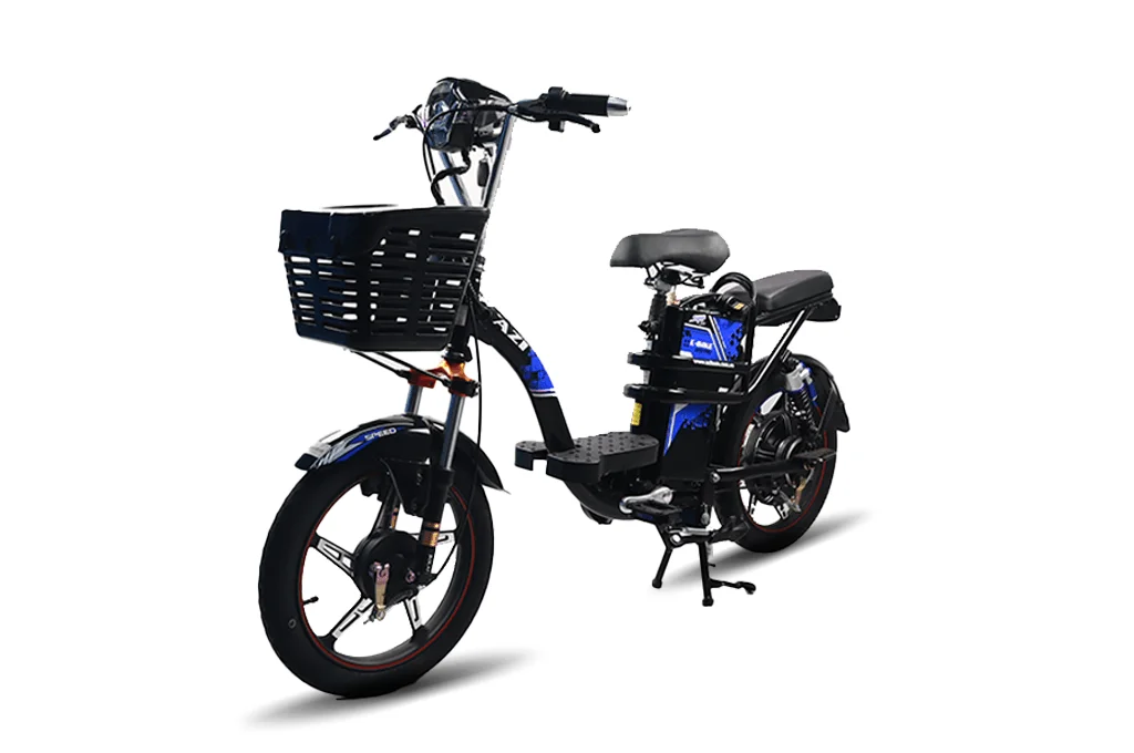 Xe Đạp Điện Azi 03 18 Inch - 2 Phuộc Nhún Dầu