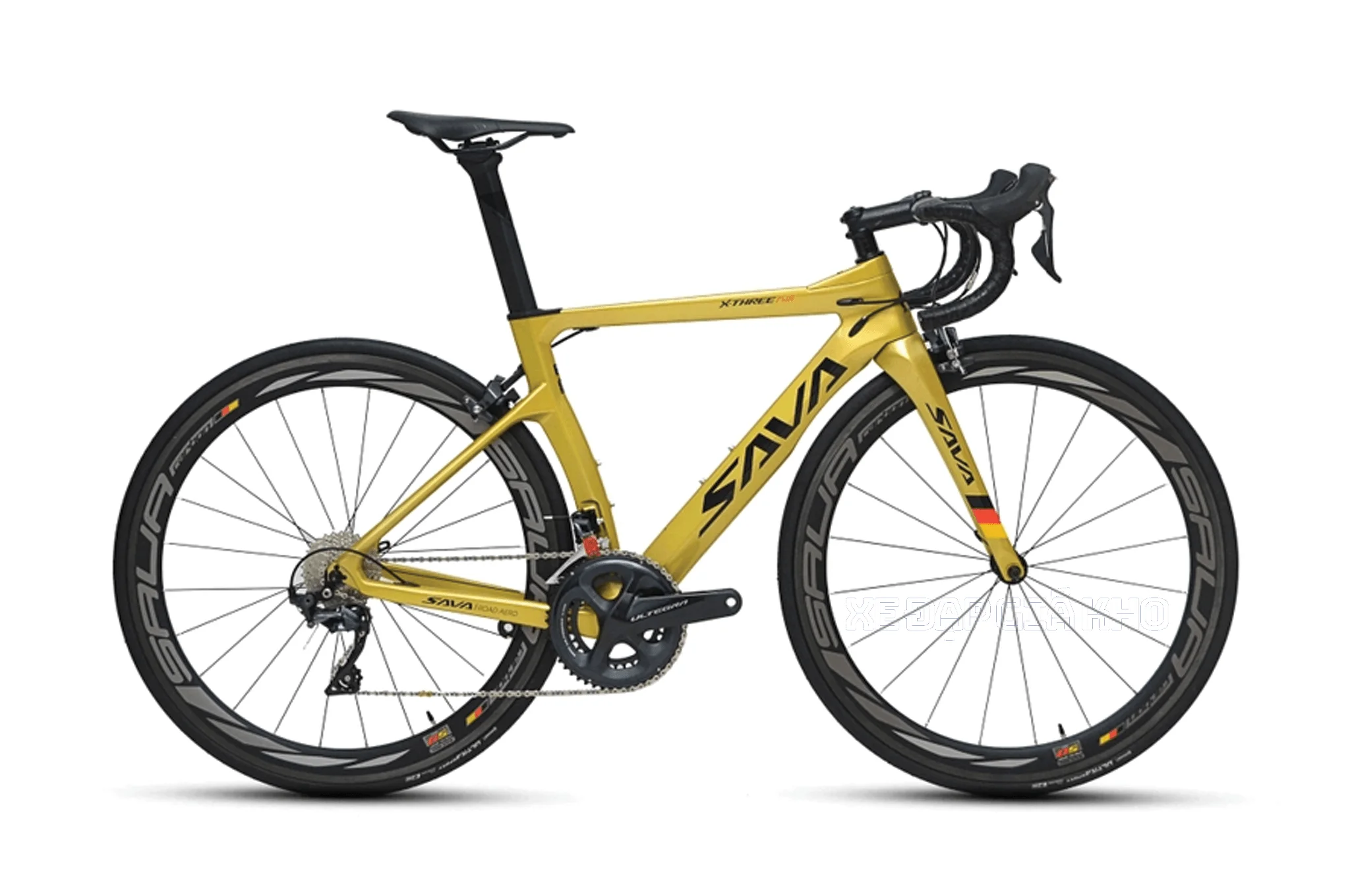 Xe Đạp Đua Carbon SAVA X3 Plus - Khung Carbon | Tay Đề Lắc | Shimano Ultegra