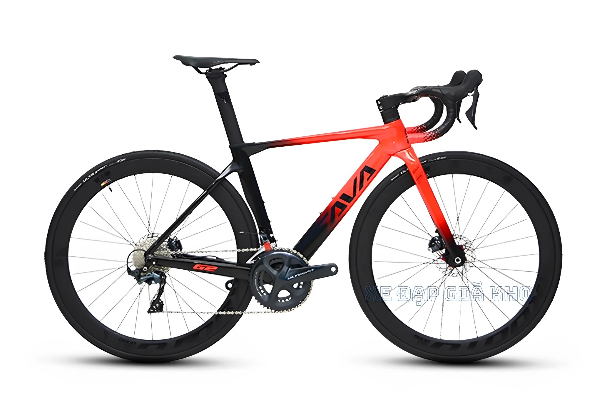 Xe Đạp Đua Carbon Sava G2 Cổ Cong