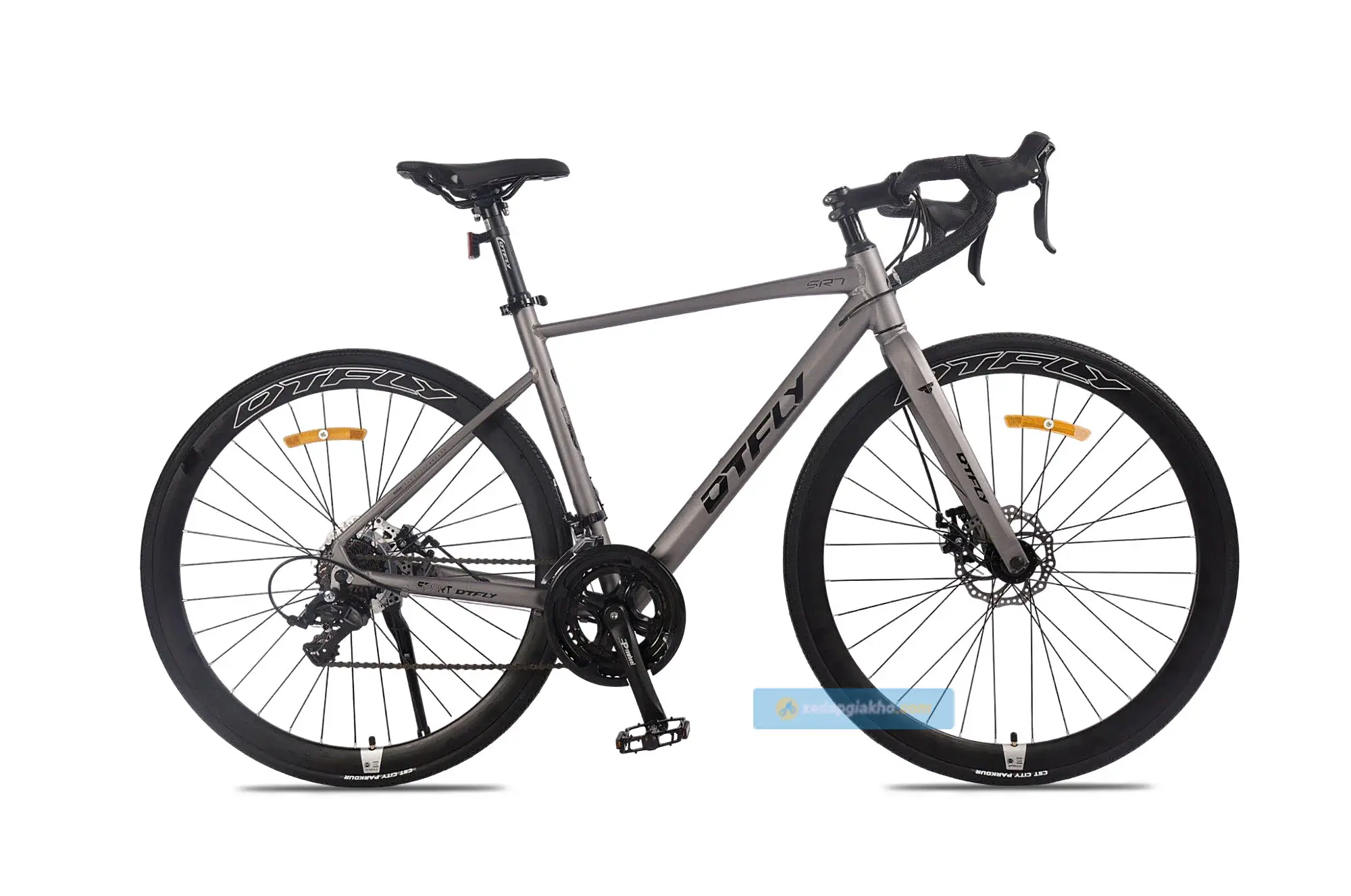 Xe Đạp Đua DTFLY SR7 - Khung Nhôm | Phanh Đĩa | Tay Đề Lắc Giá Rẻ | Khuyến mãi Hot