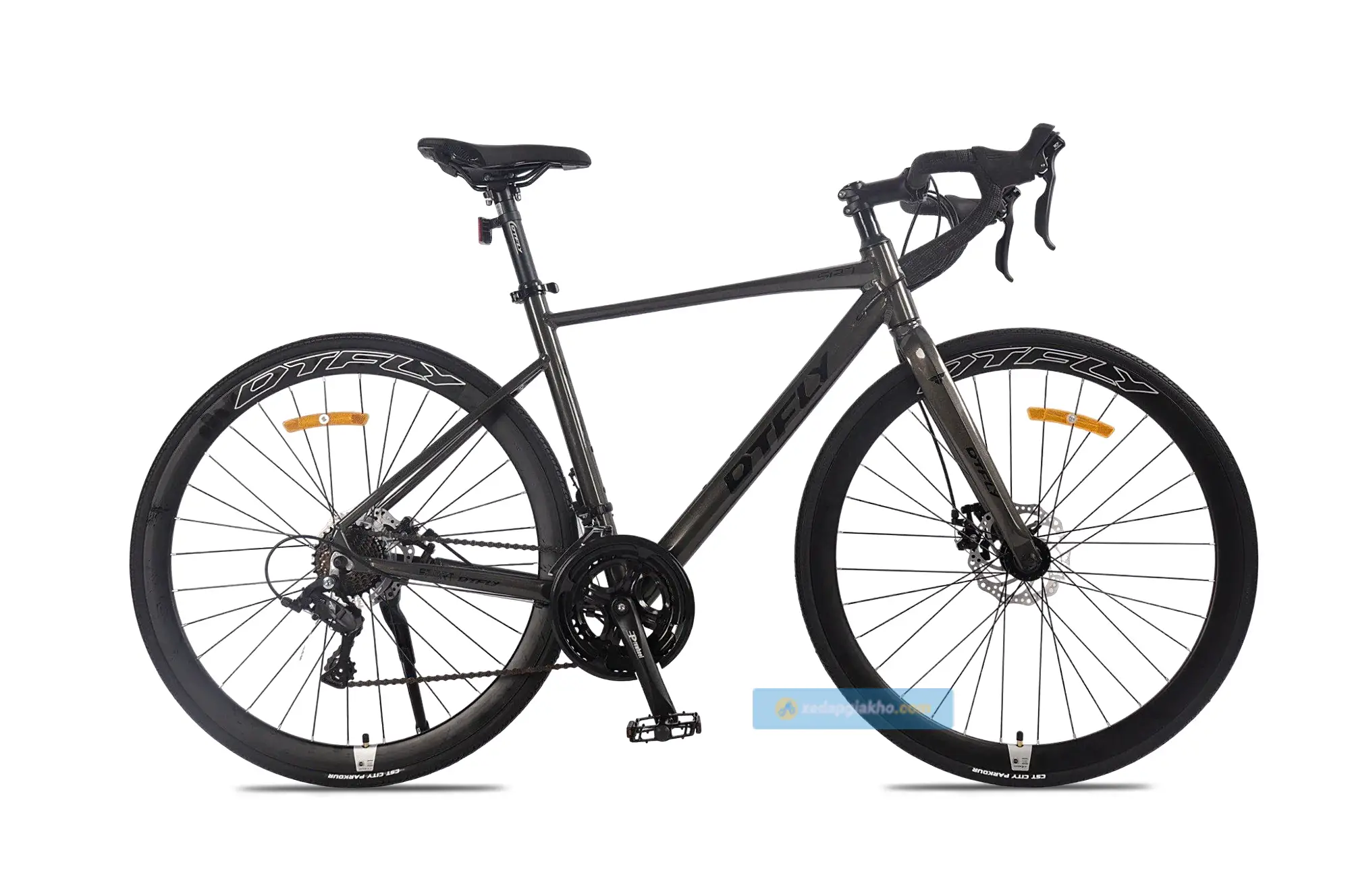 Xe Đạp Đua DTFLY SR7 - Khung Nhôm | Phanh Đĩa | Tay Đề Lắc Giá Rẻ | Khuyến mãi Hot