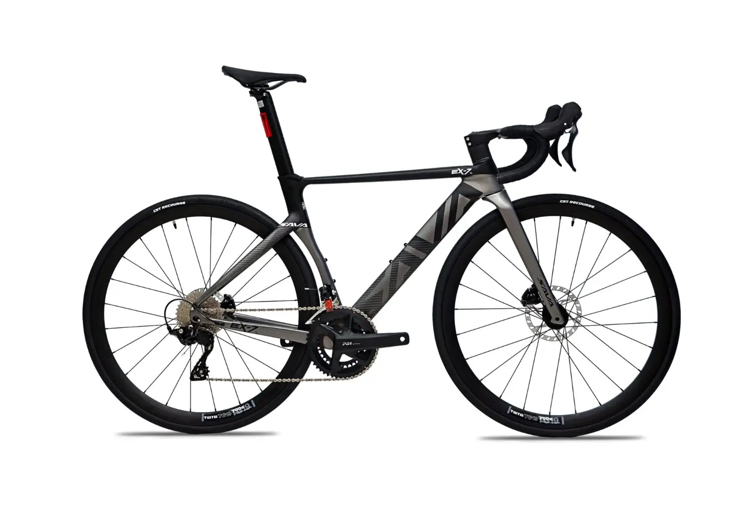 Xe Đạp Đua Sava Ex7 - Khung Nhôm | Càng Carbon | Shimano 105 | Phanh Dầu Giá Rẻ | Khuyến mãi Hot