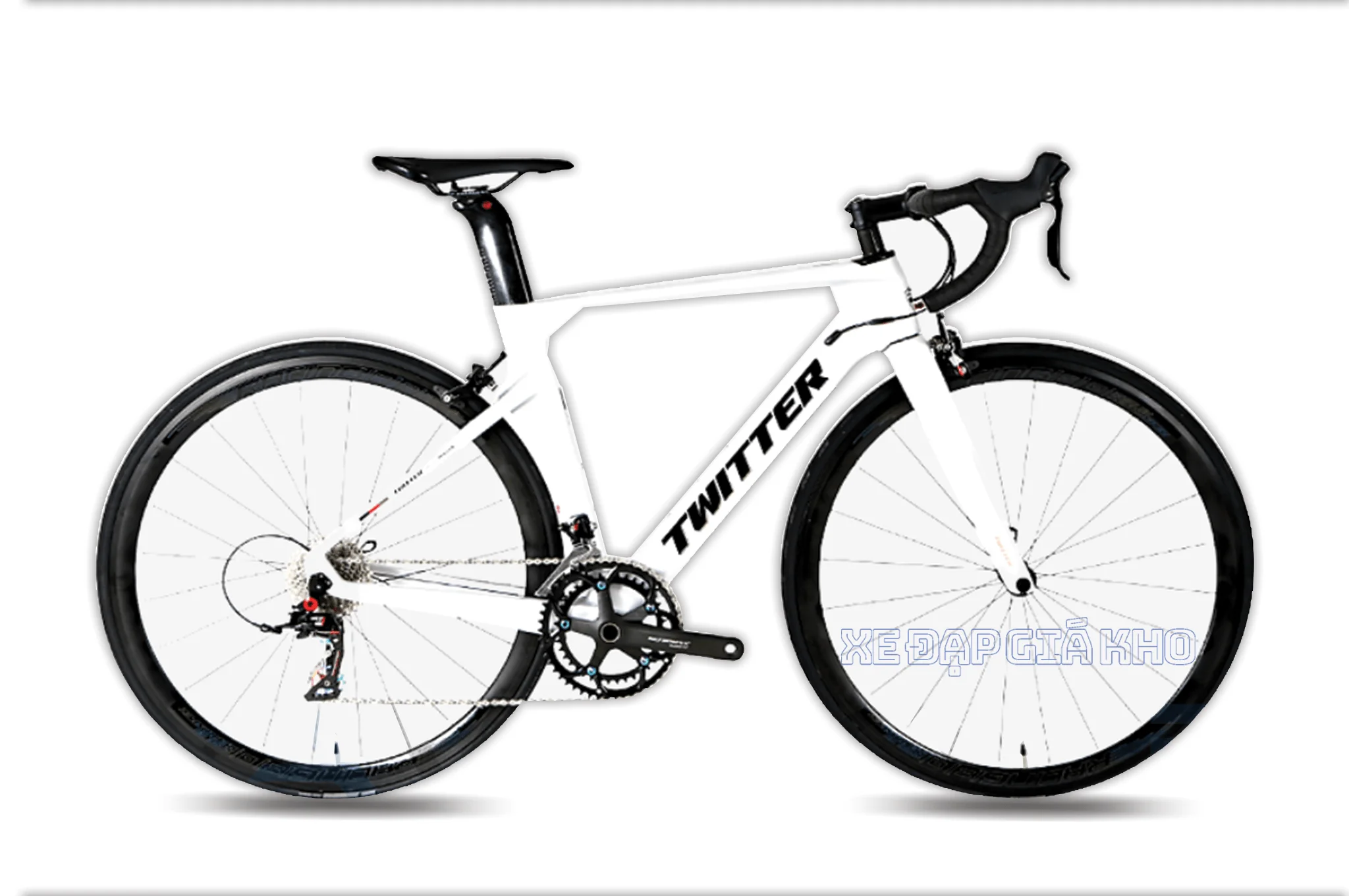 Xe Đạp Đua Twitter R10 Shimano Cổ Cong 2022 - xedapgiakho 3 Xe Đạp Đua Twitter R10 Shimano Cổ Cong 2022 - xedapgiakho