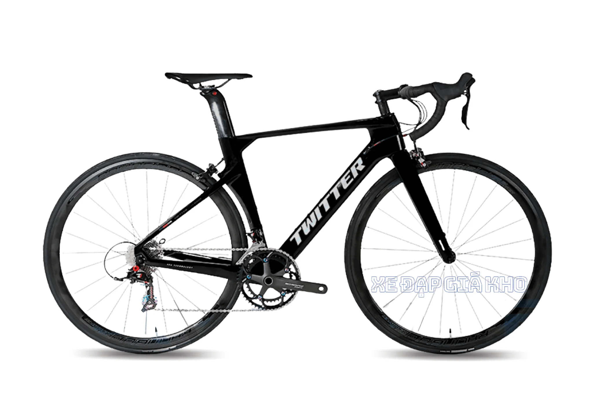 Xe Đạp Đua Twitter R10 Shimano Cổ Cong 2022 - xedapgiakho 1 Xe Đạp Đua Twitter R10 Shimano Cổ Cong 2022 - xedapgiakho