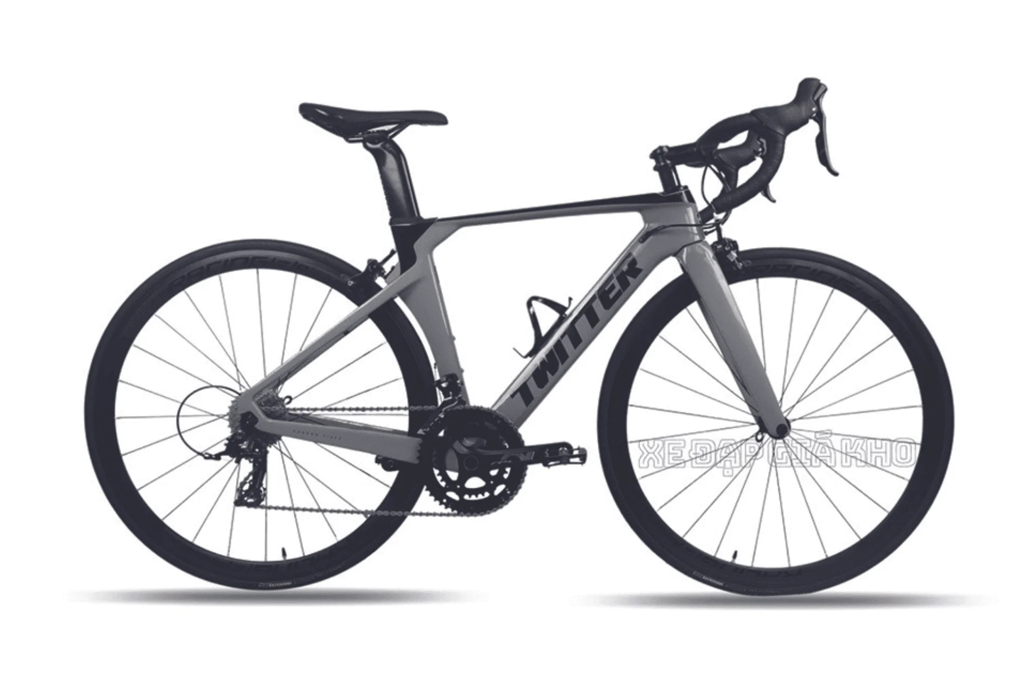 Xe Đạp Đua Twitter R5 - Khung Carbon | Tay Đề Lắc | Retrospec | Phanh Tektro