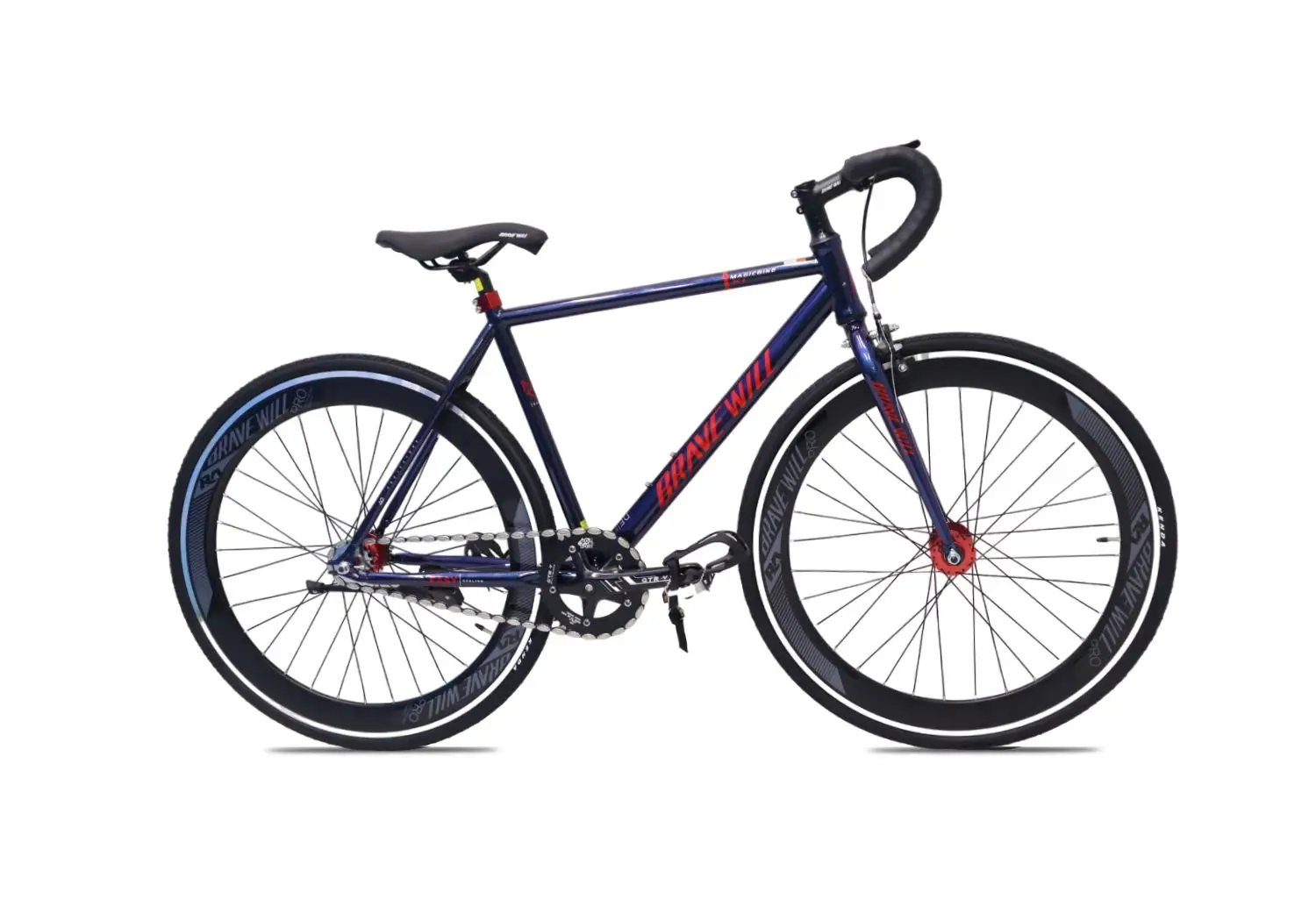 Xe Đạp Fixed Gear Brave Will 02 700c Giá Rẻ | Khuyến mãi Hot 1 Xe Đạp Fixed Gear Brave Will 02 giá rẻ