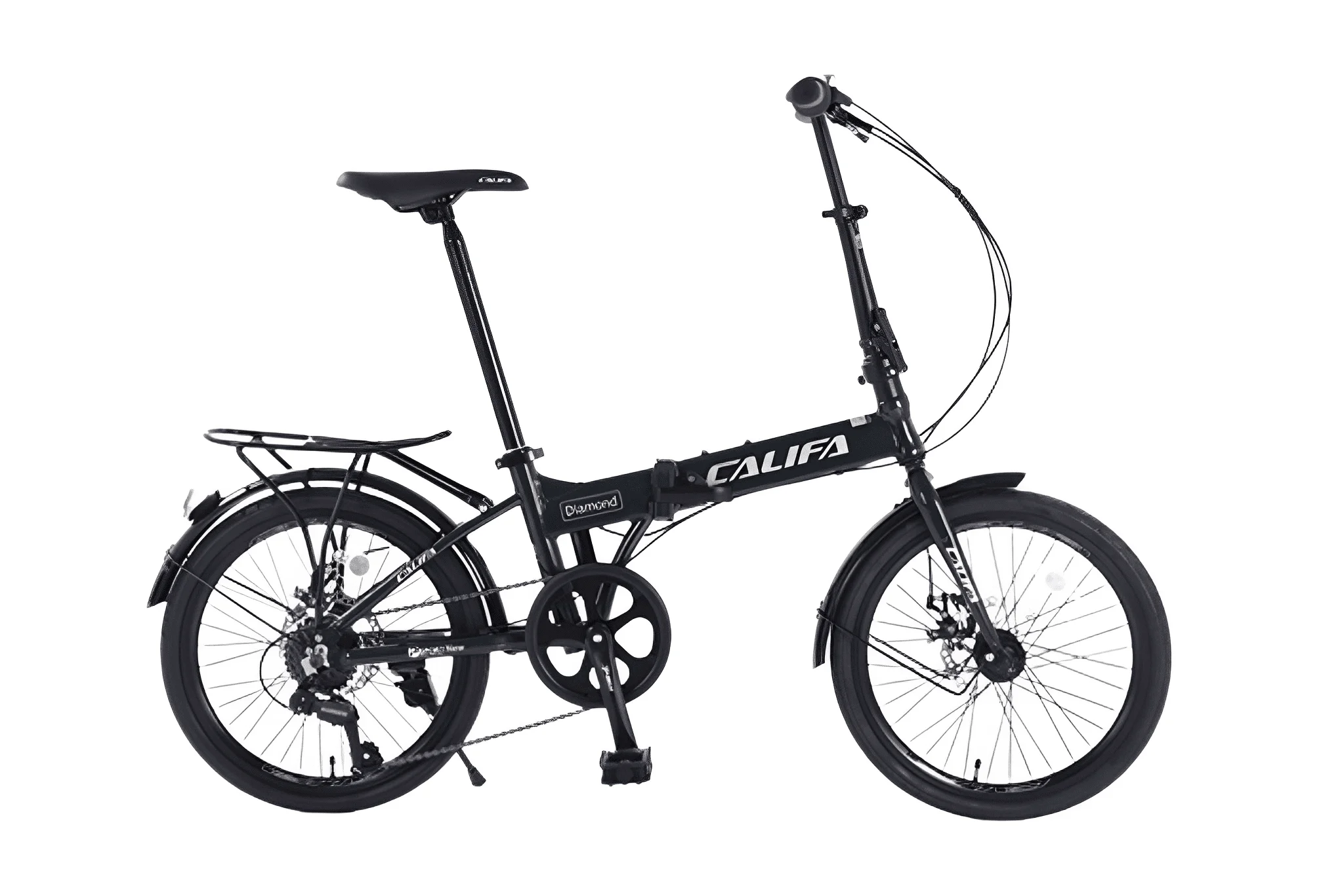 Xe Đạp Gấp Califa Diamond 20 Inch Khung Nhôm 3 Xe Đạp Gấp Califa Diamond 20 Inch Khung Nhôm
