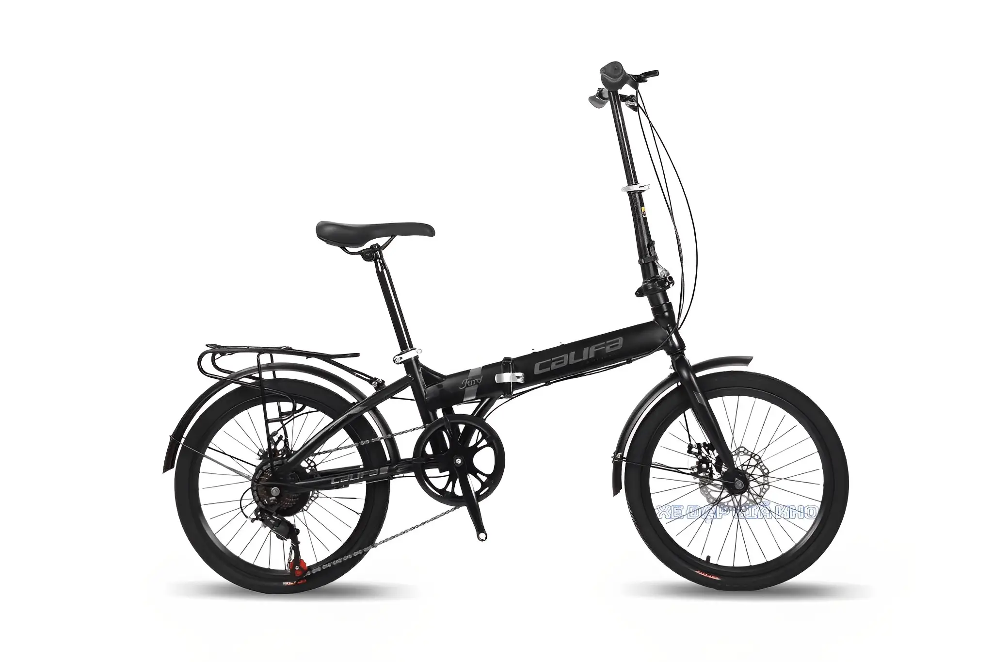 Xe Đạp Gấp Califa Khung Thép Có Đề 20 Inch