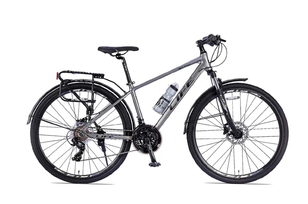 Xe Đạp Hybrid Life HBR XMAS - Khung Nhôm | Phanh Dầu | Shimano