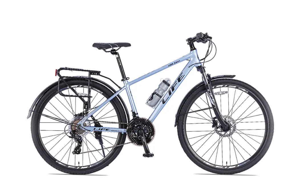 Xe Đạp Hybrid Life HBR XMAS - Khung Nhôm | Phanh Dầu | Shimano