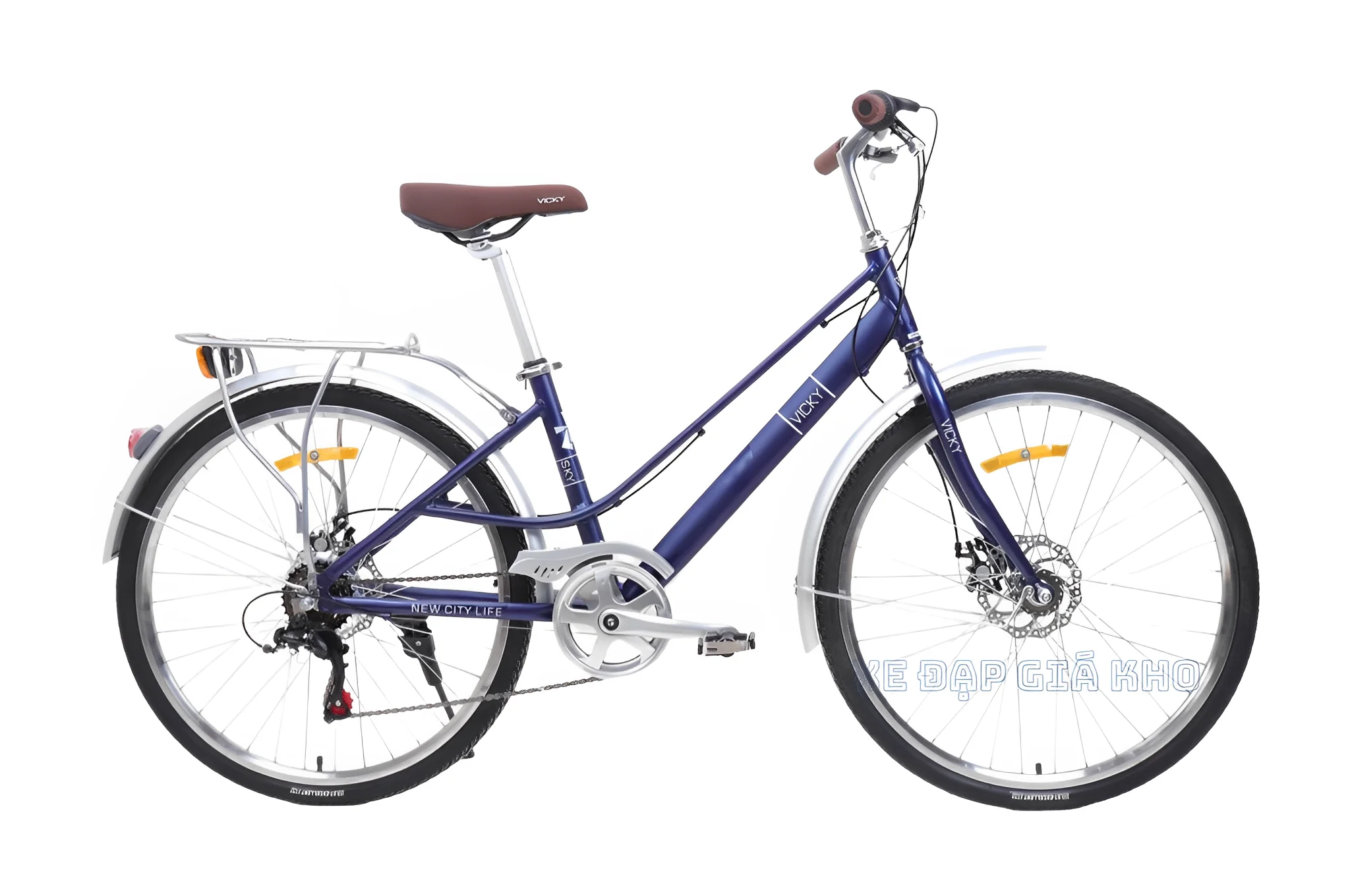 Xe Đạp Nữ Vicky Sky Shimano 26 Inch