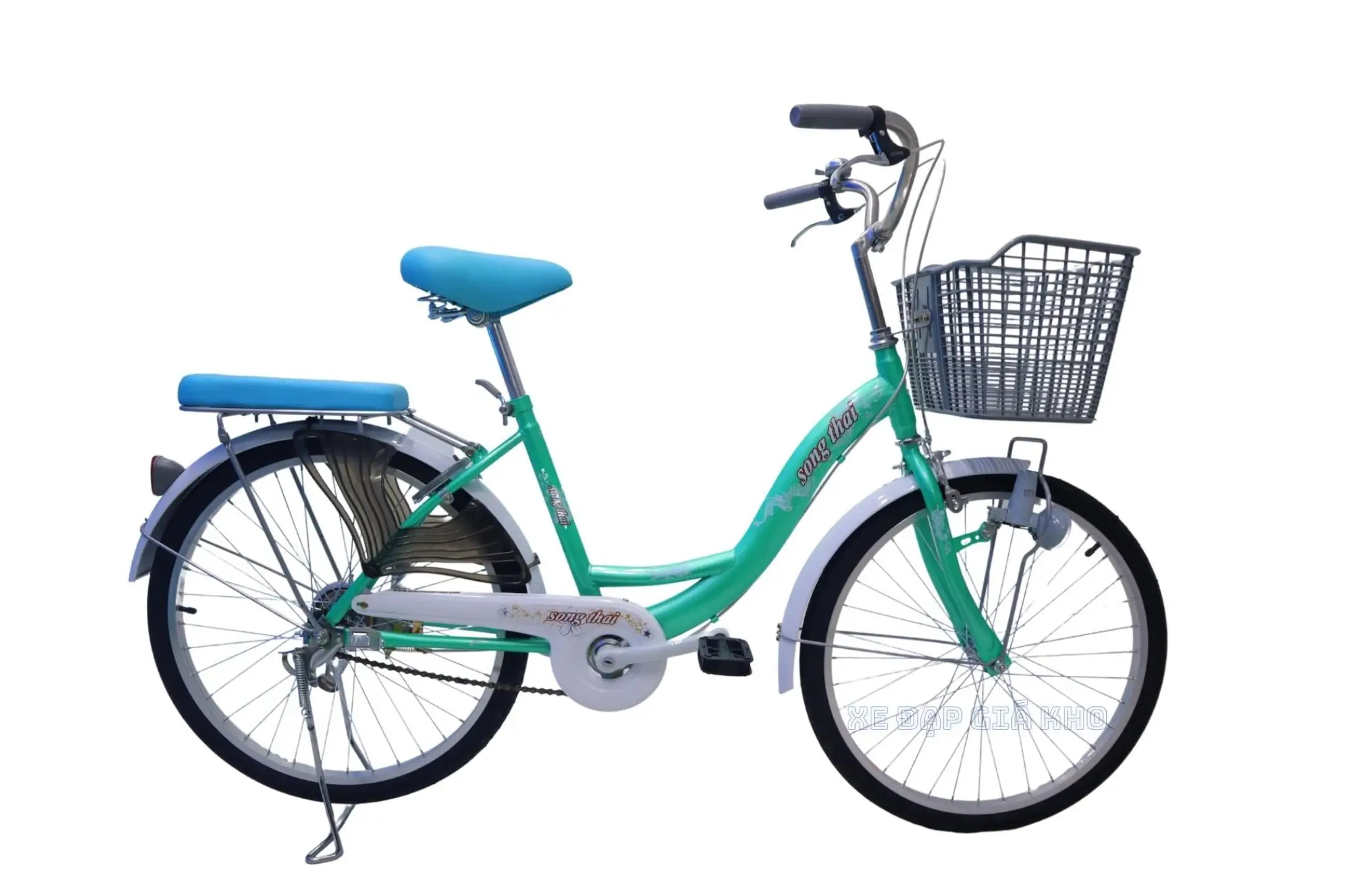 Xe Đạp Nữ Song Thai Bánh 24 Inch