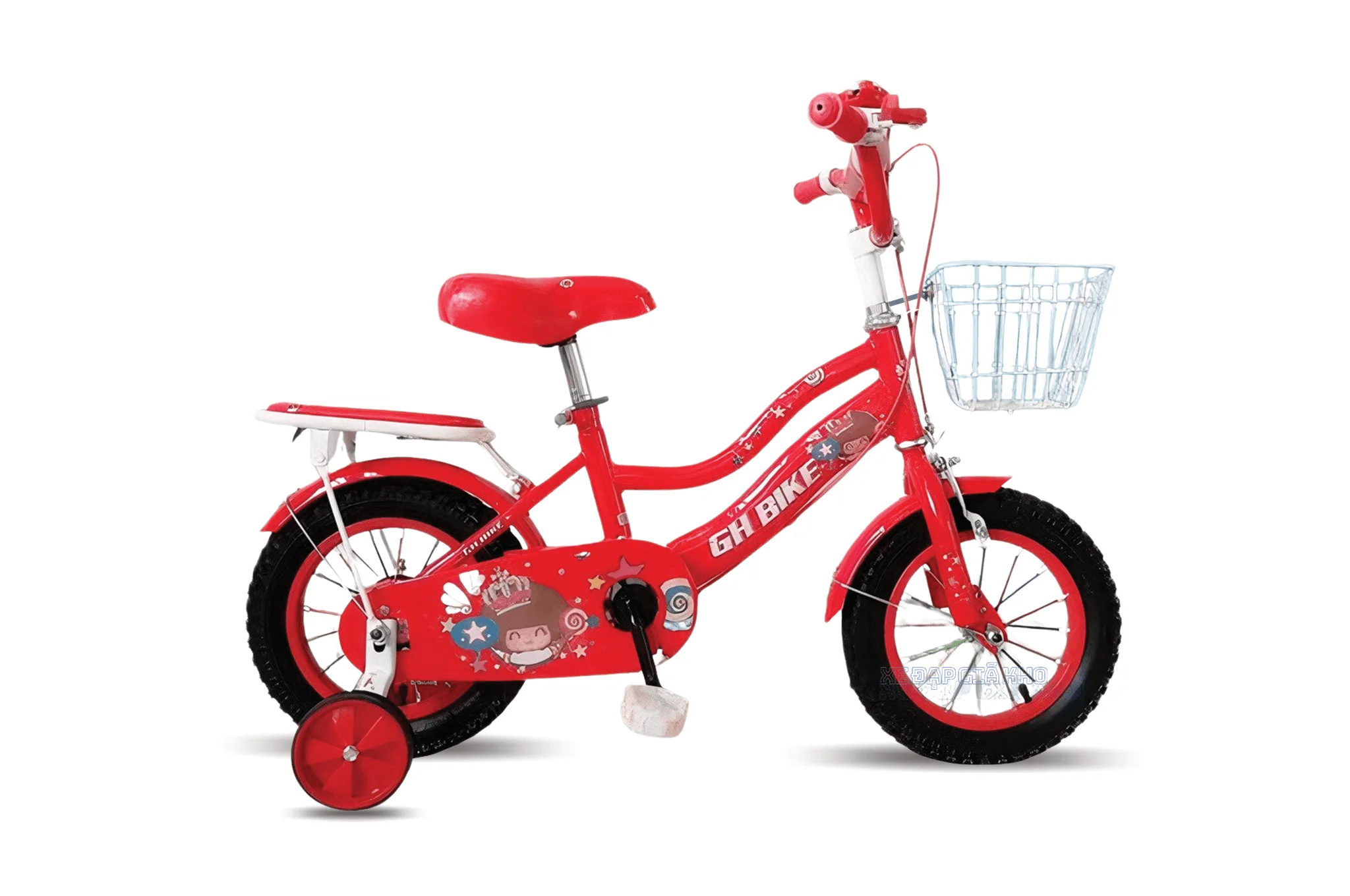 Xe đạp trẻ em giá dưới 1 triệu với màu sắc tươi sáng bắt mắt