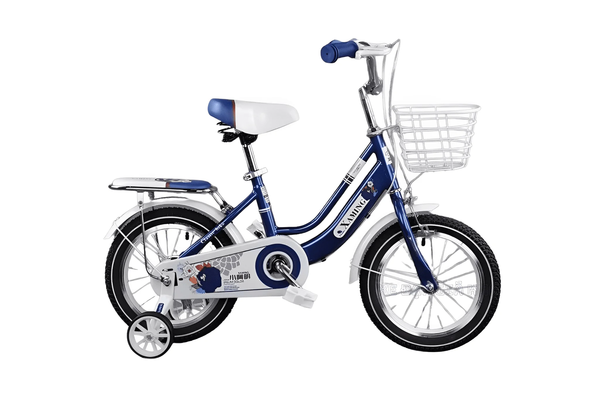 Xe Đạp Trẻ Em Xaming Nữ 2 Gióng 18 Inch