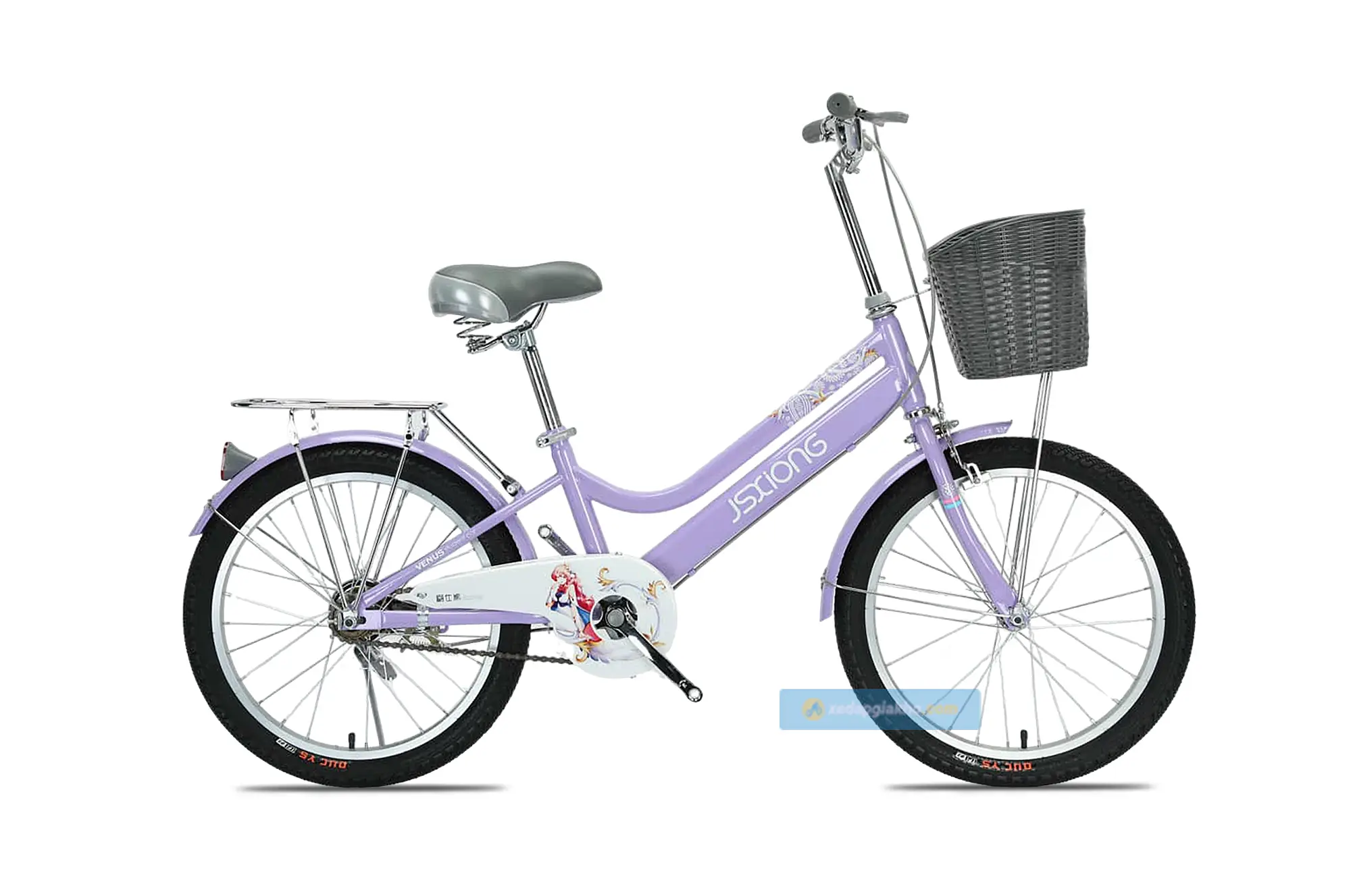 Xe Đạp Trẻ Em Bé Gái JSXIONG Mini 20 Inch