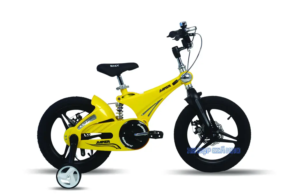 Xe Đạp Trẻ Em Khung Nhôm Jianer Bánh Mâm Phuộc Nhún 16 Inch