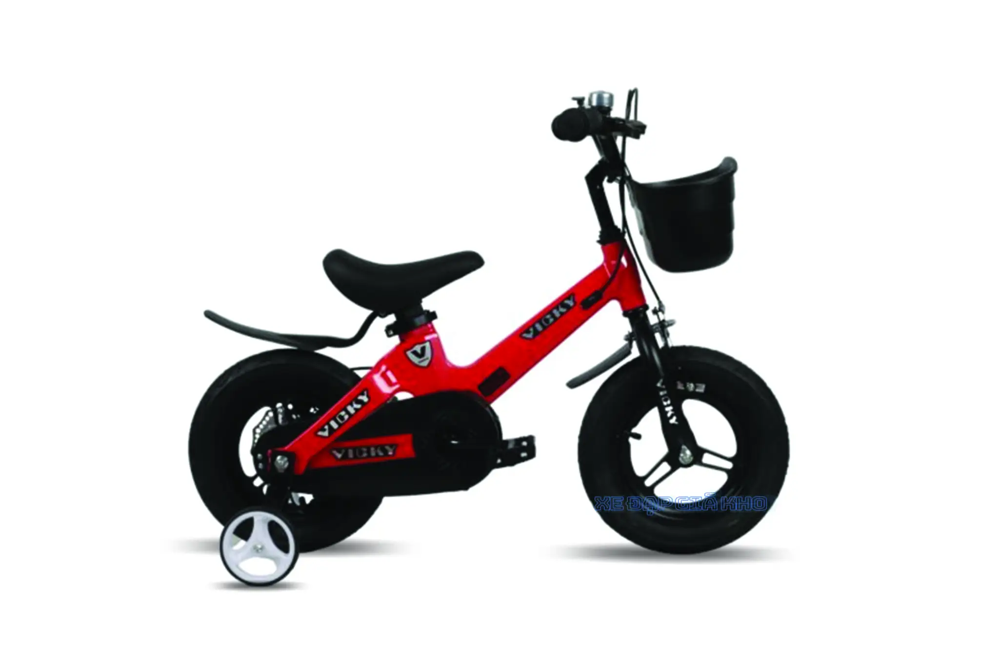 Xe Đạp Trẻ Em Vicky Khung Nhôm Bánh Mâm 12 Inch