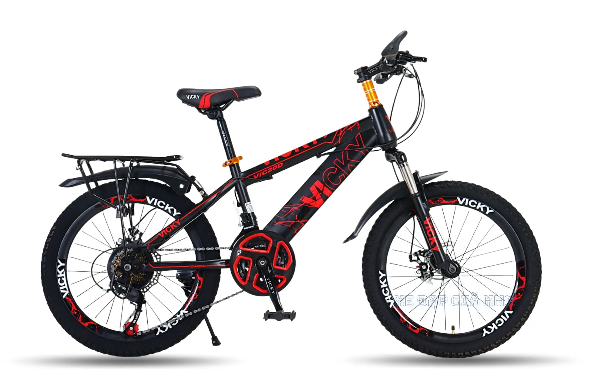 Xe Đạp Trẻ Em VICKY VIC20D Có Đề 20 Inch