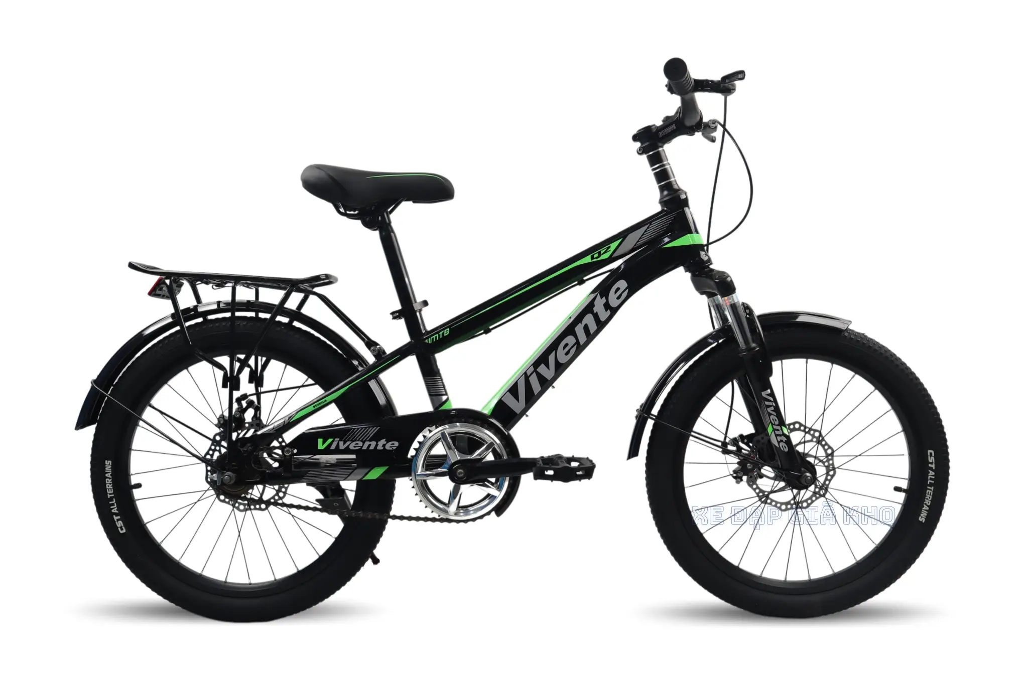 Xe Đạp Trẻ Em Vivente 20Q2 Không Đề 20 Inch