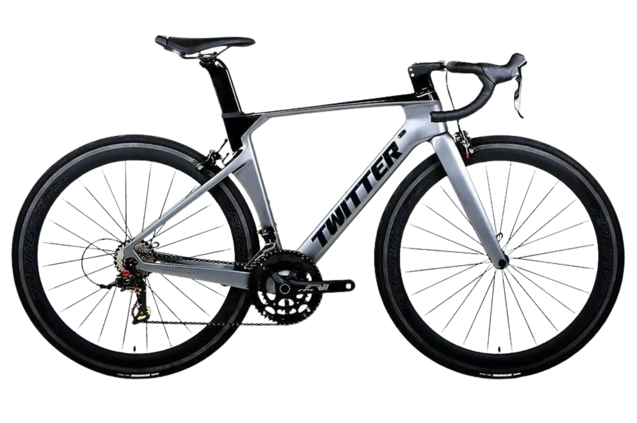 Xe Đạp Đua Twitter R5 R3000 - Khung Carbon | Tay Đề Lắc | Shimano Sora | Phanh Tektro