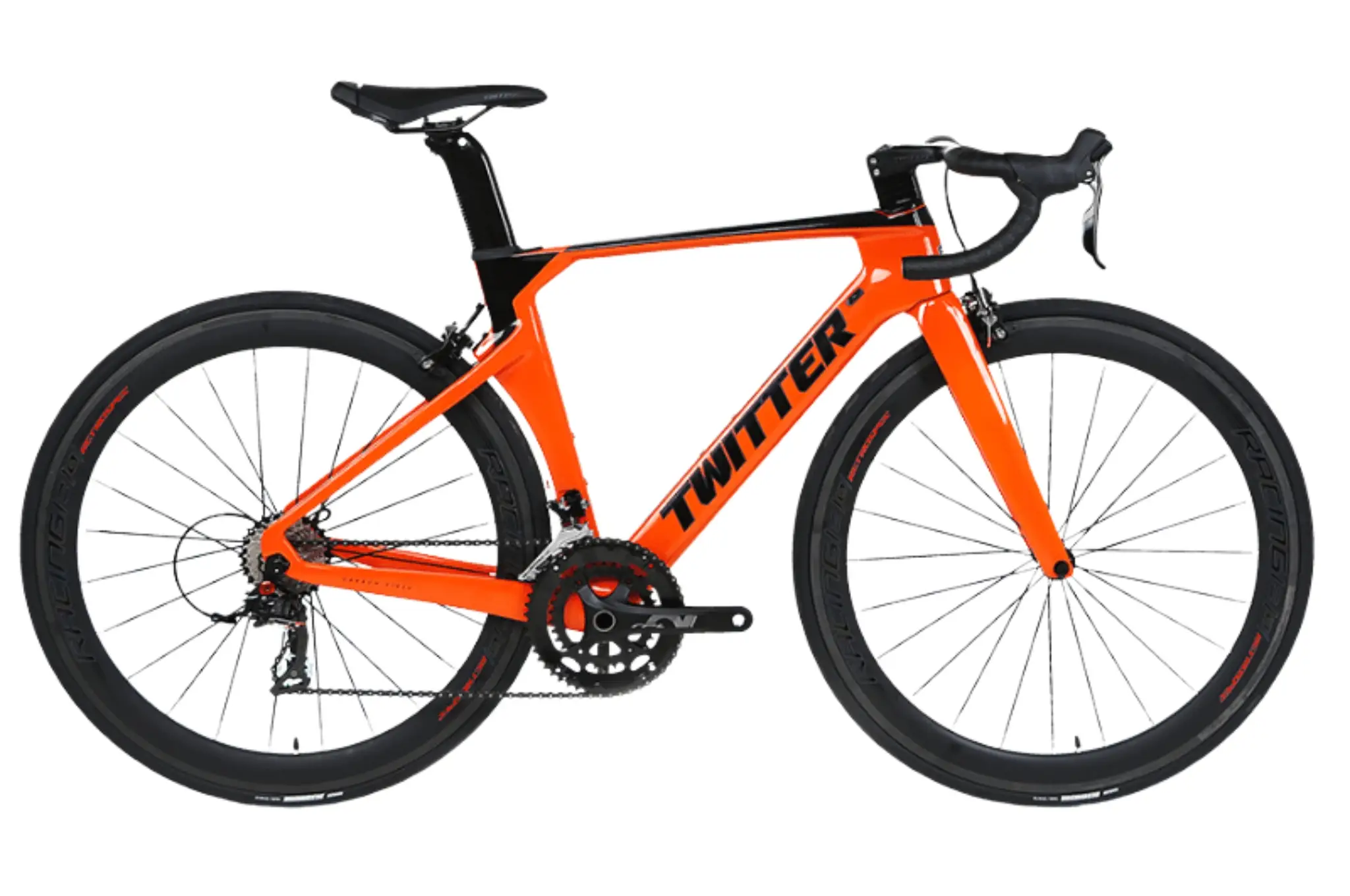 Xe Đạp Đua Twitter R5 R3000 - Khung Carbon | Tay Đề Lắc | Shimano Sora | Phanh Tektro