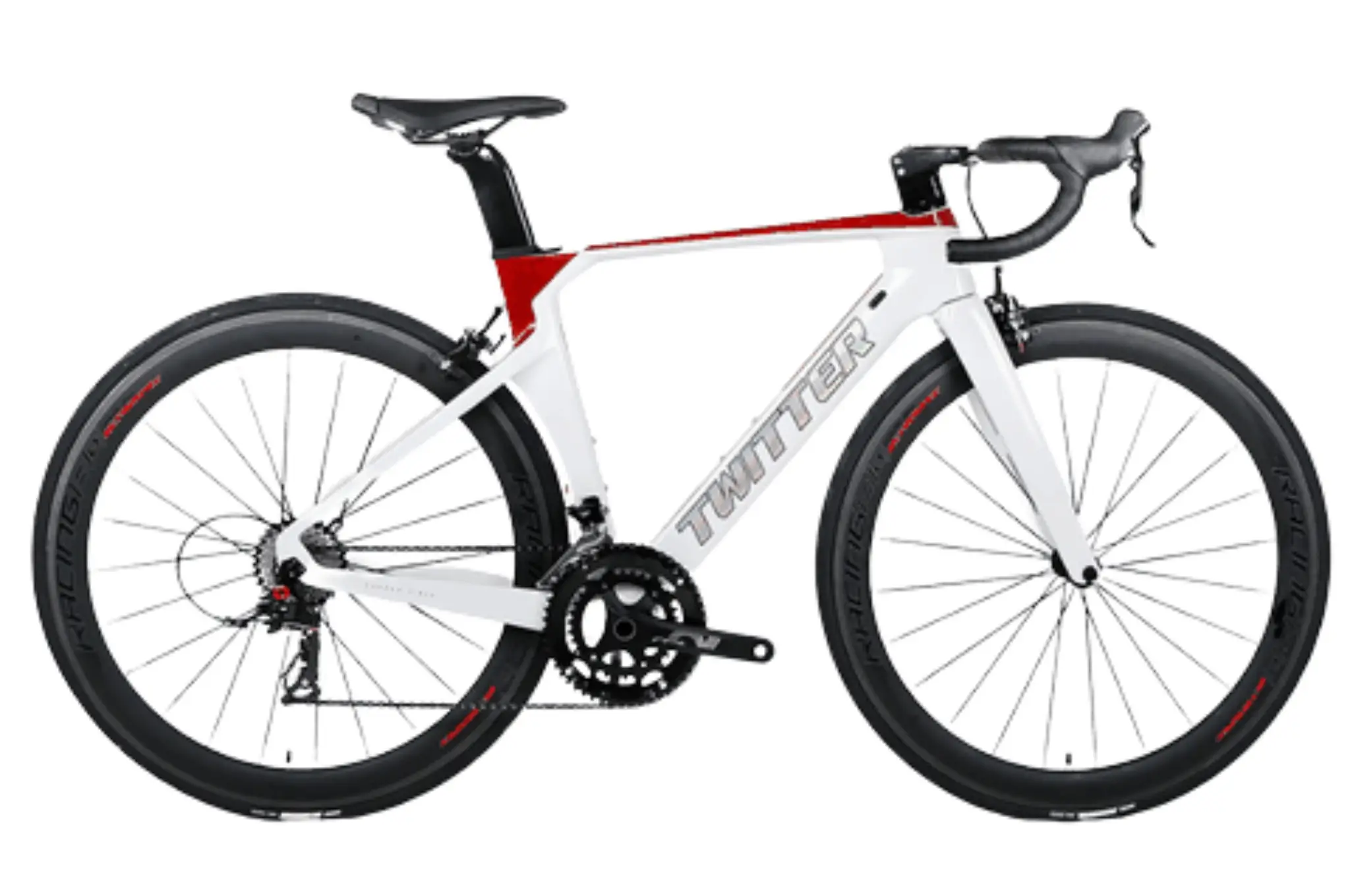 Xe Đạp Đua Twitter R5 R3000 - Khung Carbon | Tay Đề Lắc | Shimano Sora | Phanh Tektro