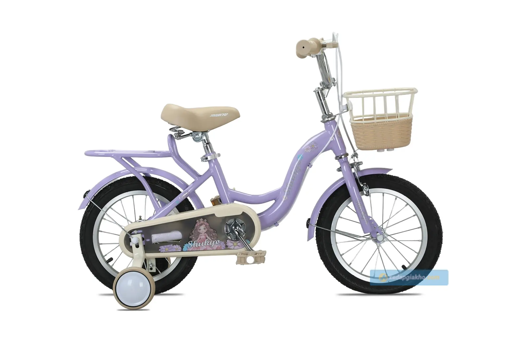 Xe Đạp Trẻ Em Bé Gái Shukyo S3 12 Inch