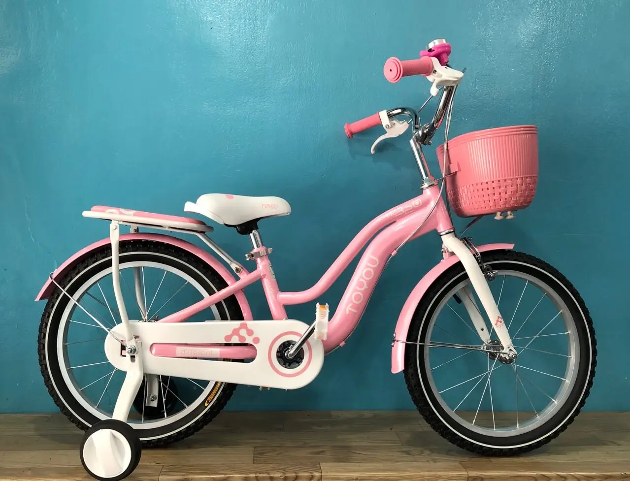 Xe Đạp Trẻ Em 18inch TOYOU TY-32 - Hồng Đậm 2 Xe Đạp Trẻ Em 18inch TOYOU TY-32 - Hồng Đậm