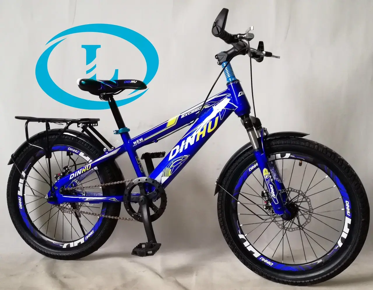 Xe Đạp 20 Inch DINHU Thắng Đĩa - Lốp Phuộc To