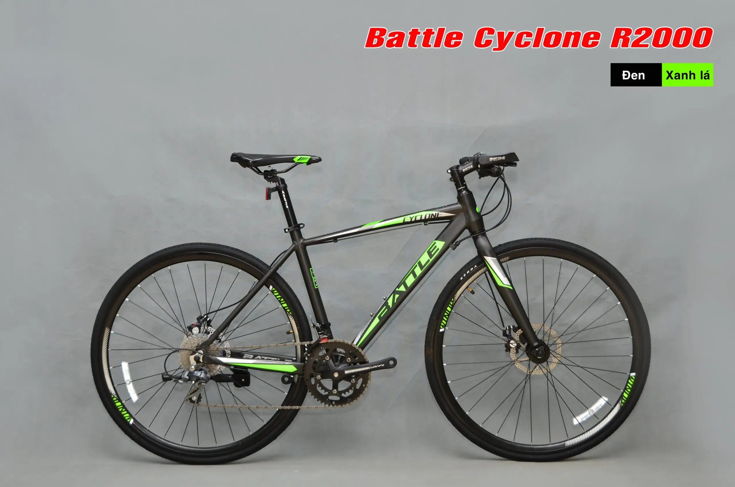 Xe Đạp Thể Thao 700c Touring Battle Cyclone R2000 Khung Nhôm