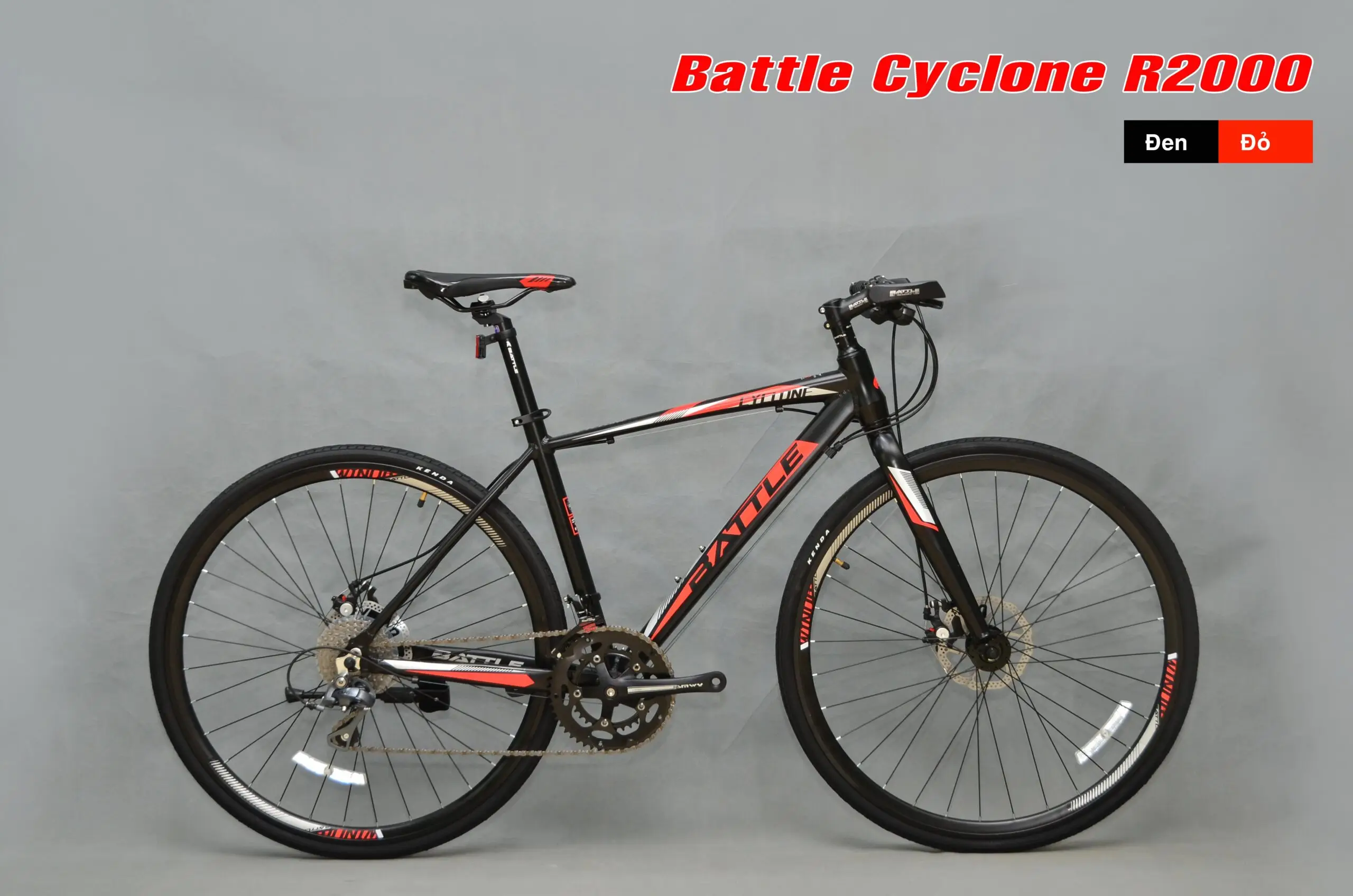 Xe Đạp Thể Thao 700c Touring Battle Cyclone R2000 Khung Nhôm
