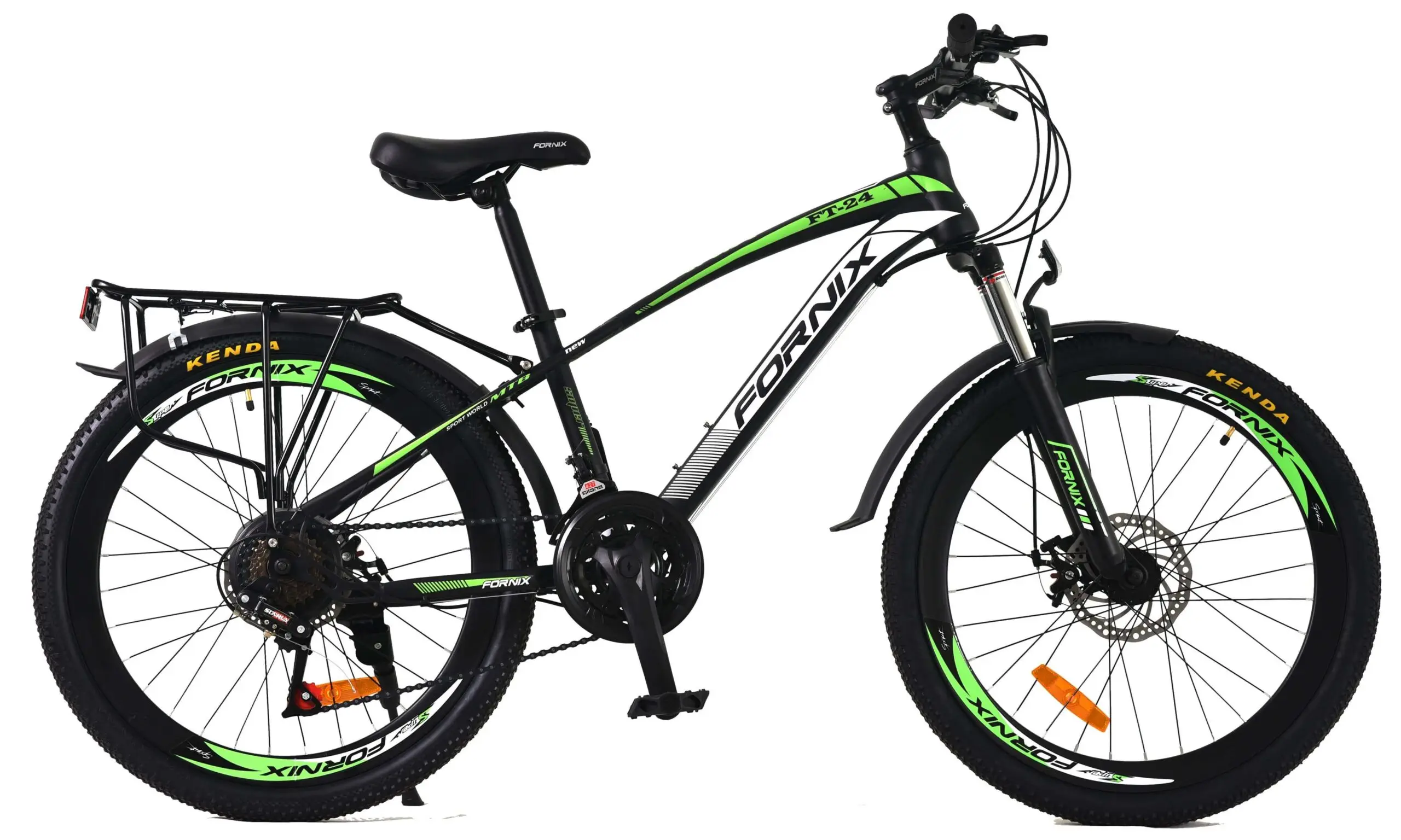 XE ĐẠP THỂ THAO FORNIX FT24 - MÀU TRẮNG XANH