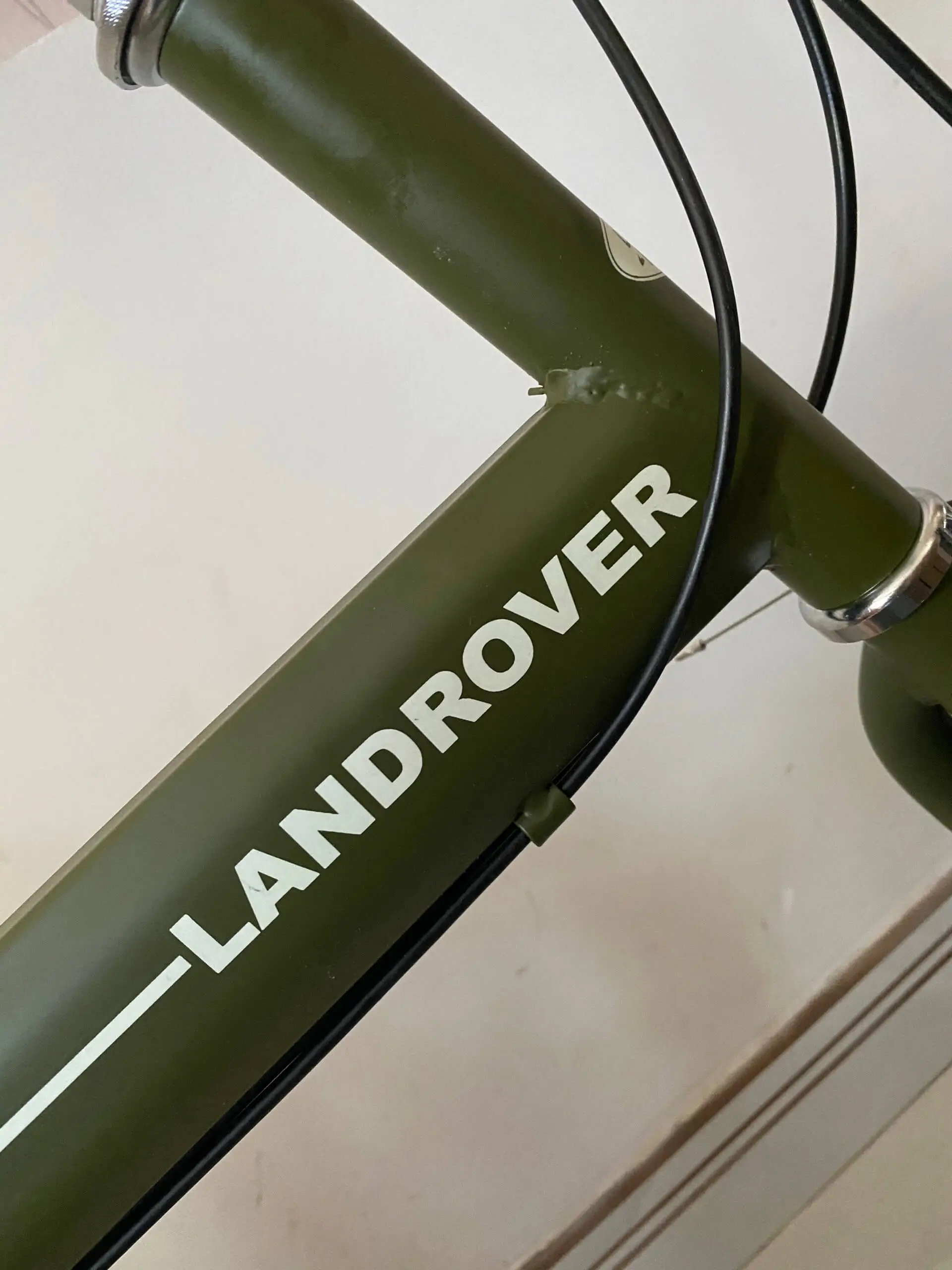 XE ĐẠP GẤP 20 INCH LANDROVER  - Màu Ghi